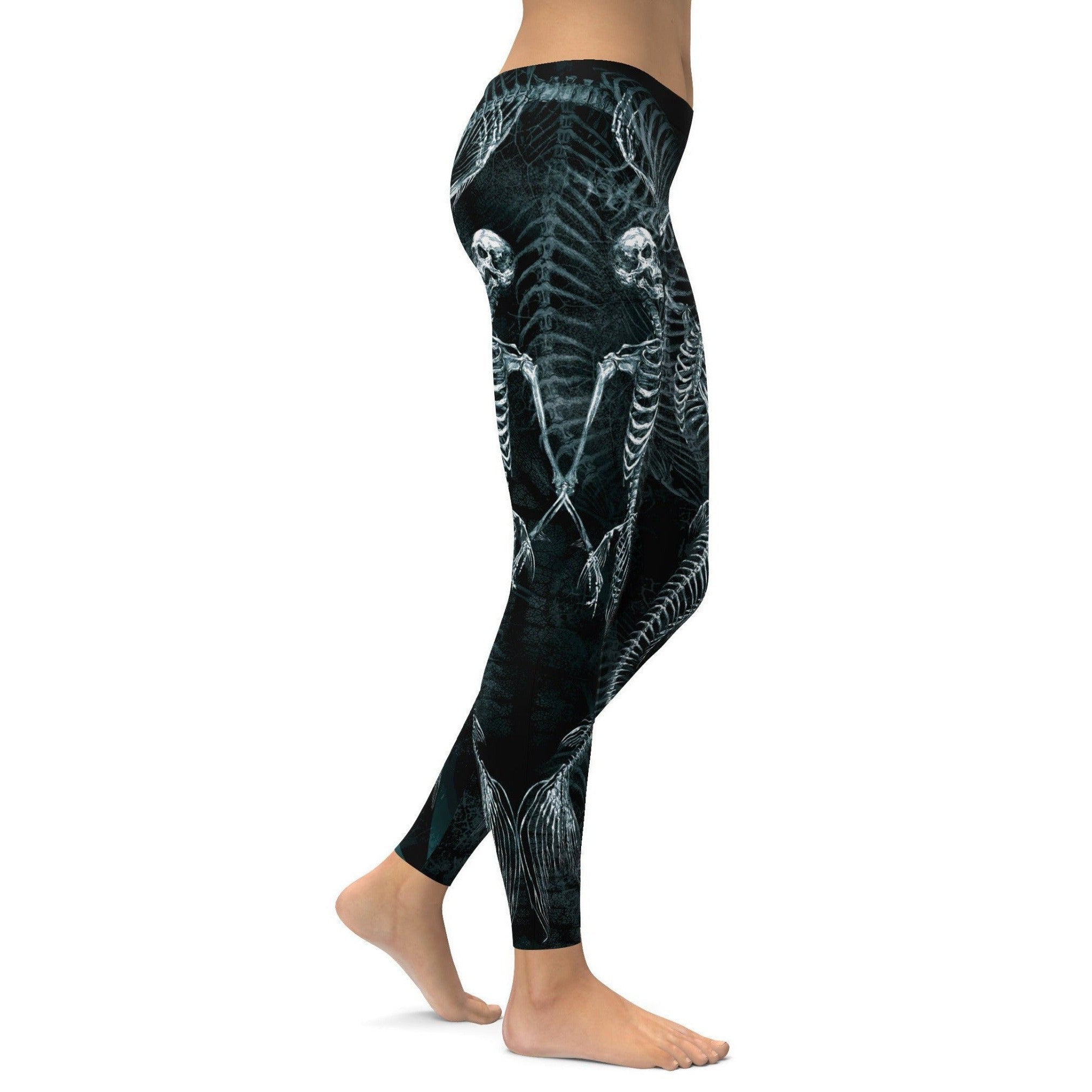 Gearbunch | Mermaid Skeleton Leggings