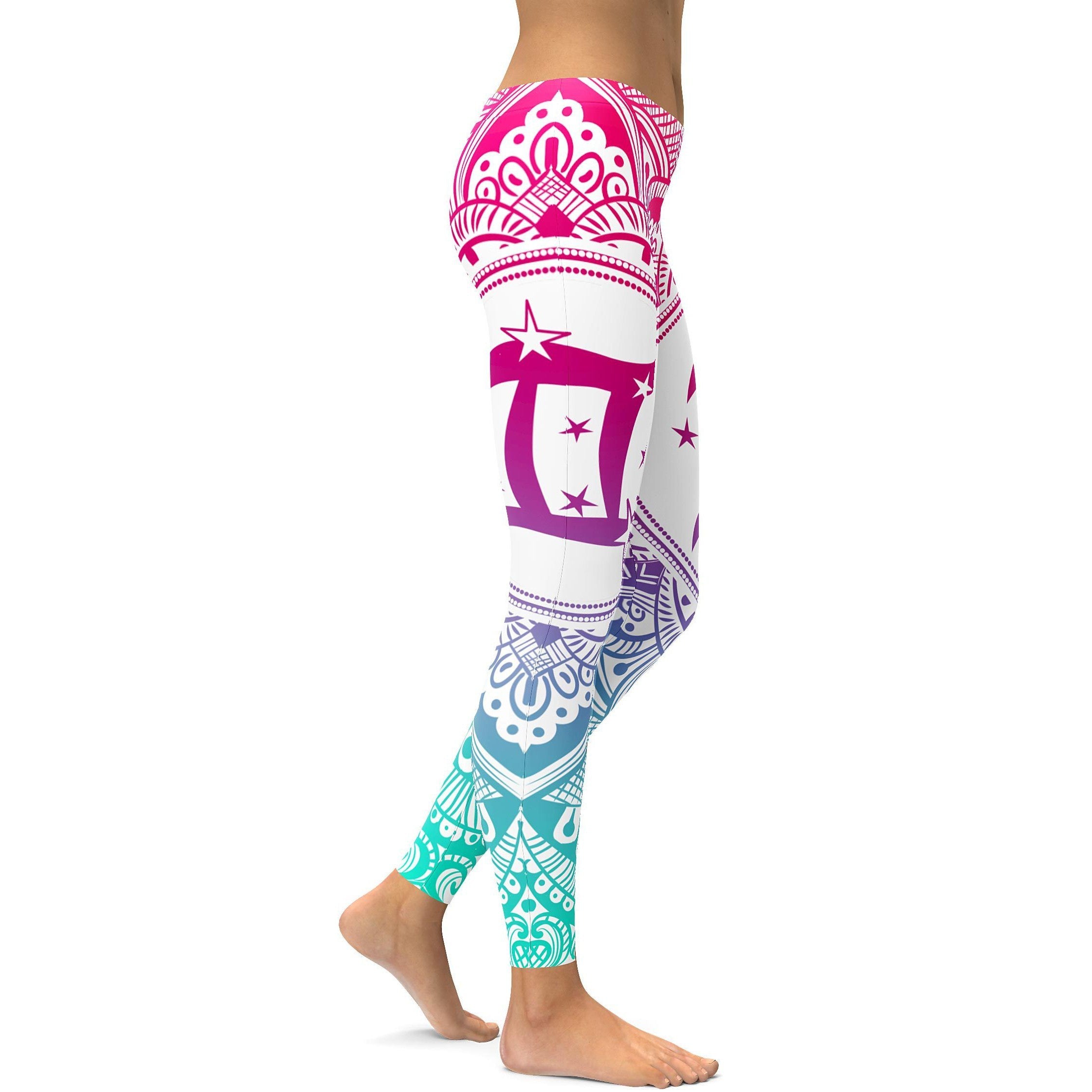 Bright Gemini Leggings - GearBunch Leggings / Yoga Pants