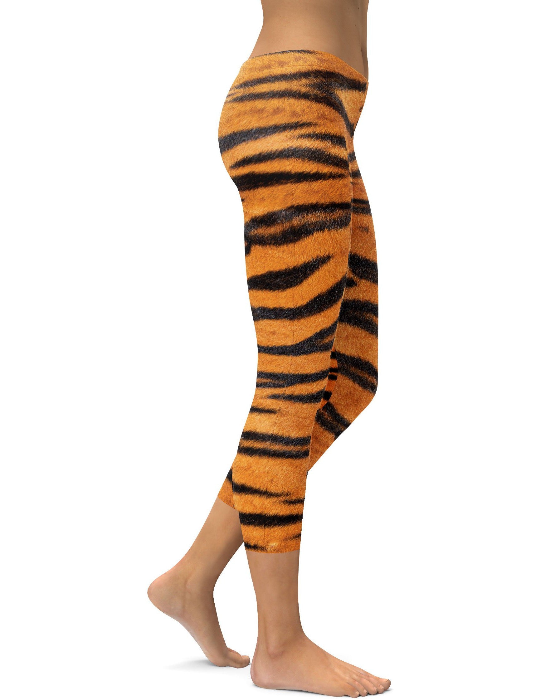 Tiger Skin Capris