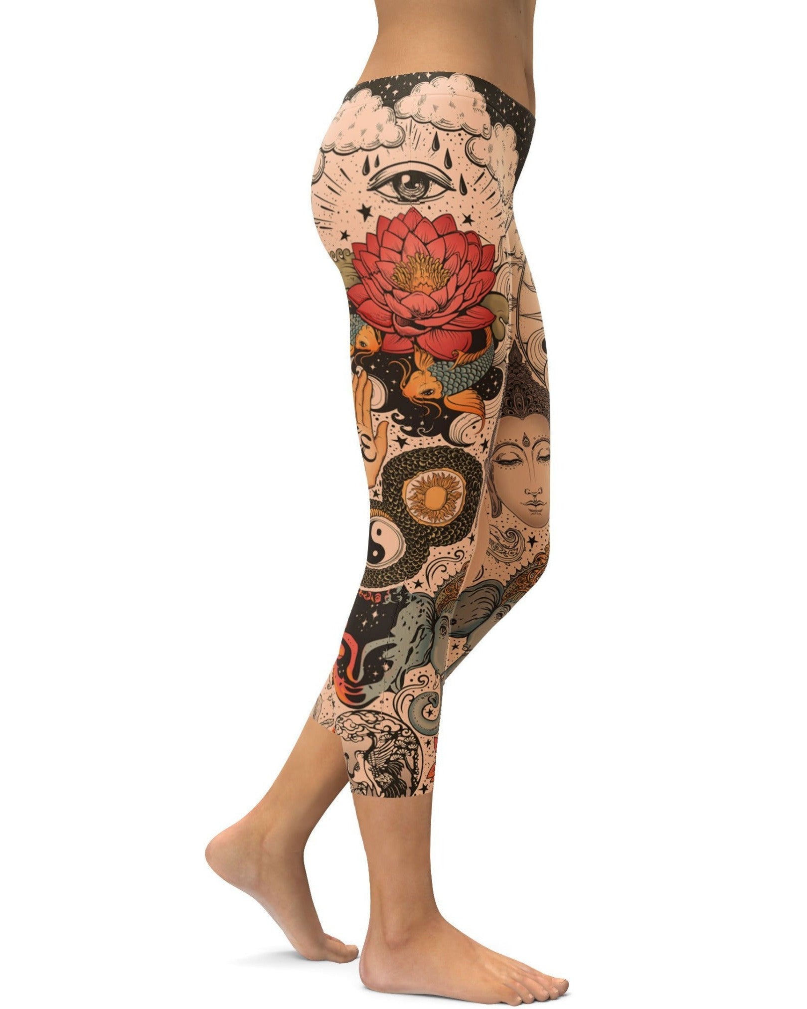 Gearbunch | Tattooed Lotus Capris