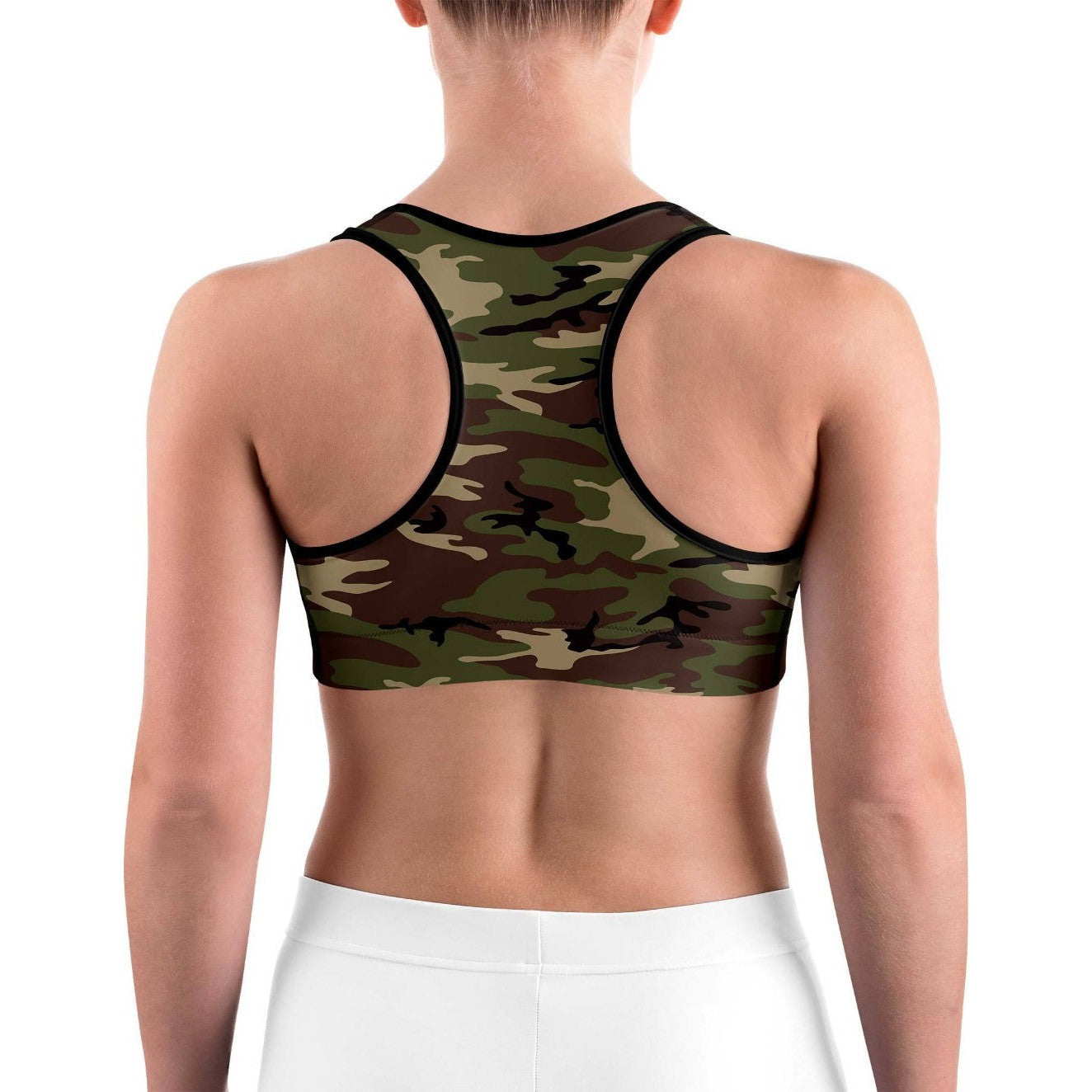 Army Camo Sports bra