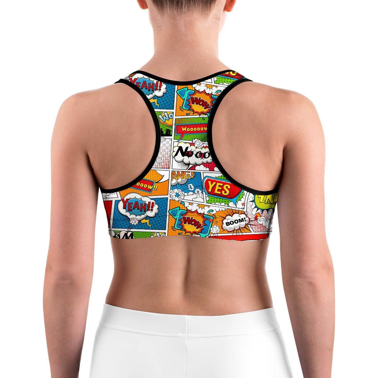 Gearbunch | Comic Book Super Hero Sports bra