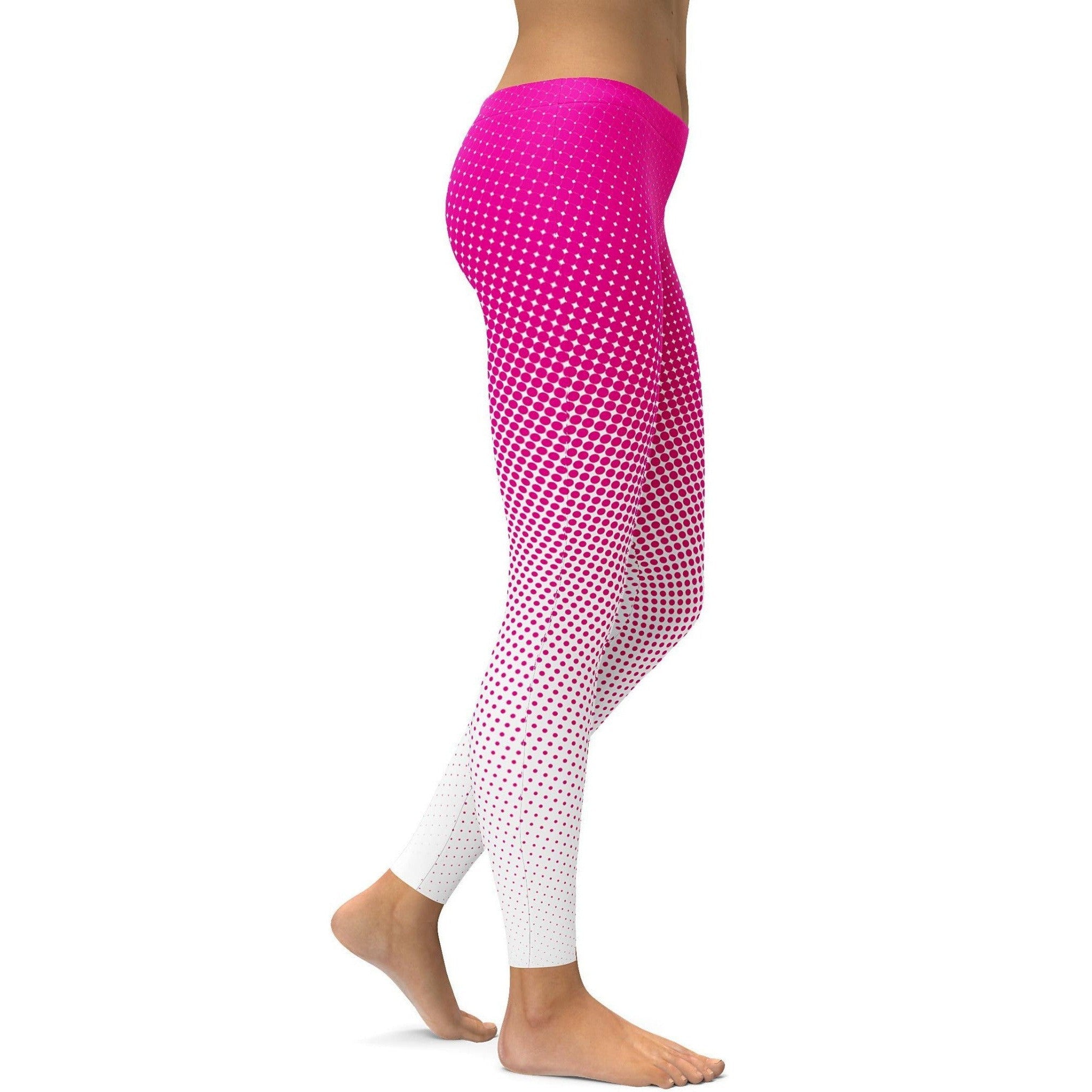 Gearbunch | Pink Halftone Leggings