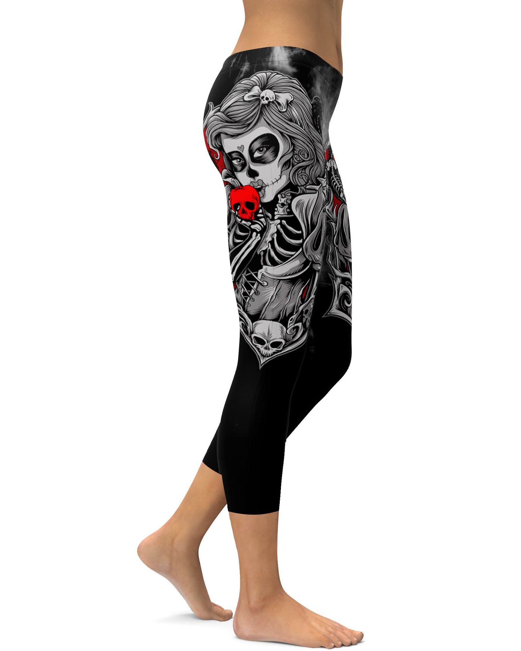 Sugar Skull Capris