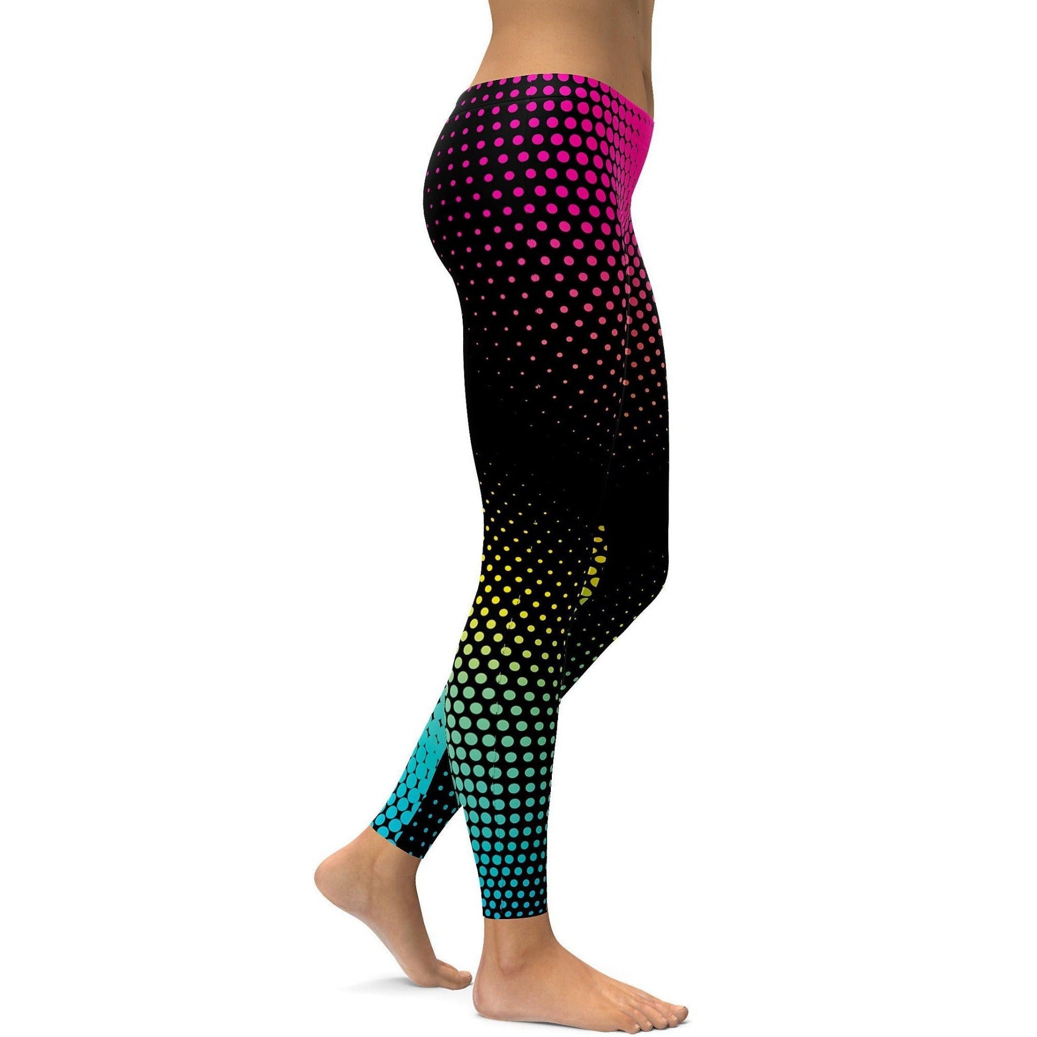 GearBunch | Colorful Halftone Leggings 