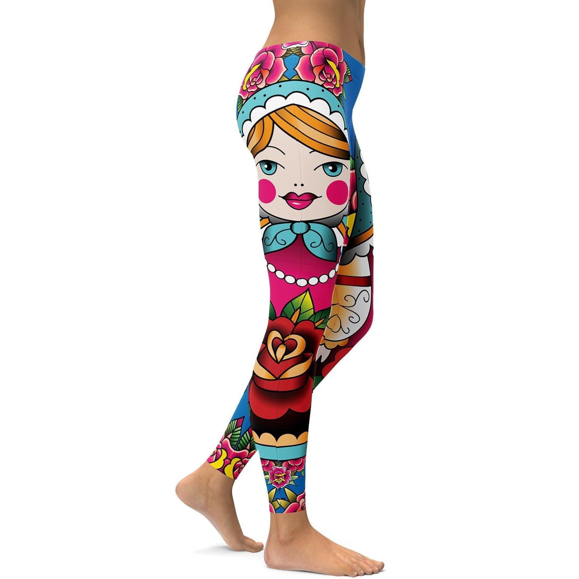 GearBunch | Russian Matryoshka Doll Leggings