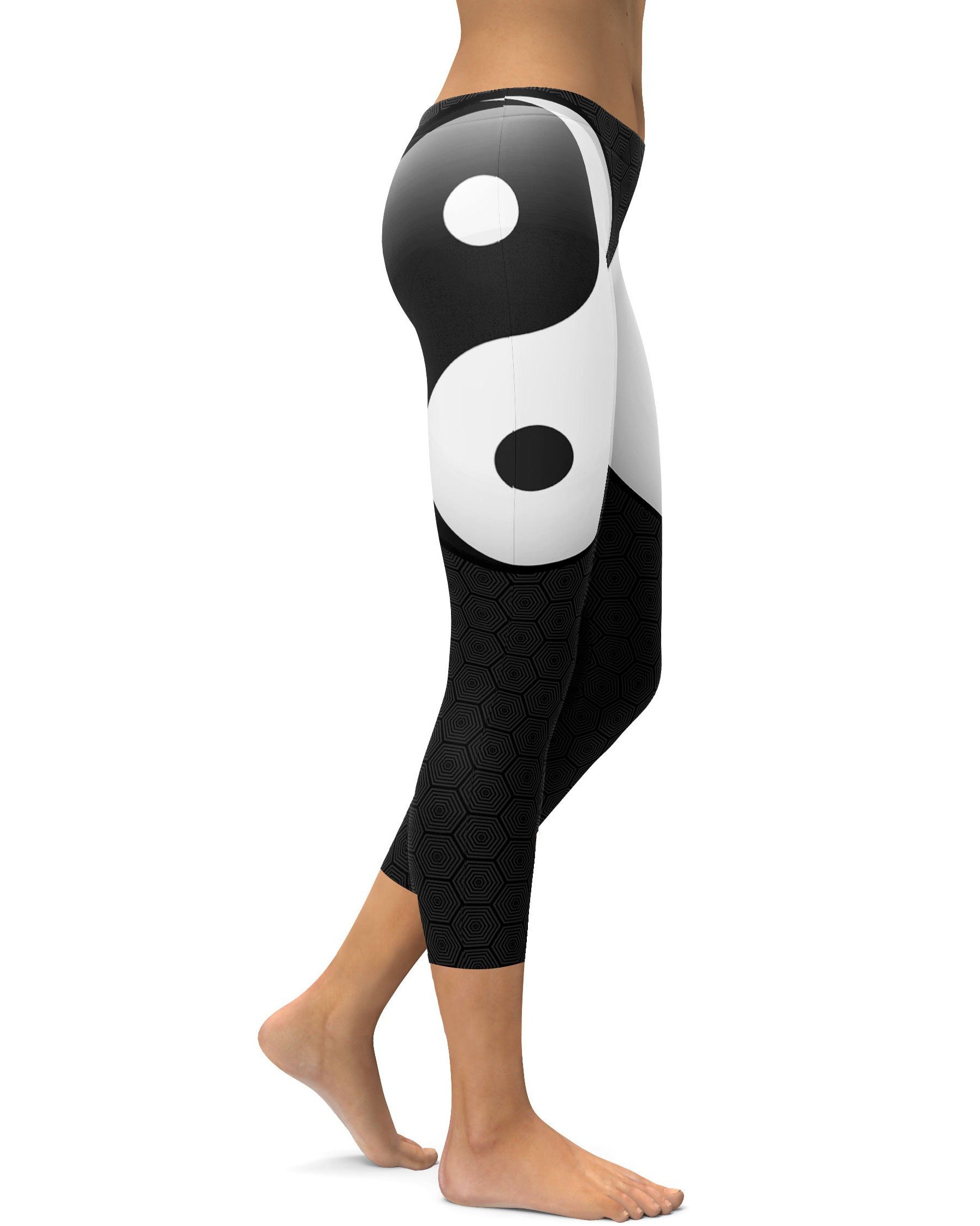 Yin Yang Inspired Capris | GearBunch