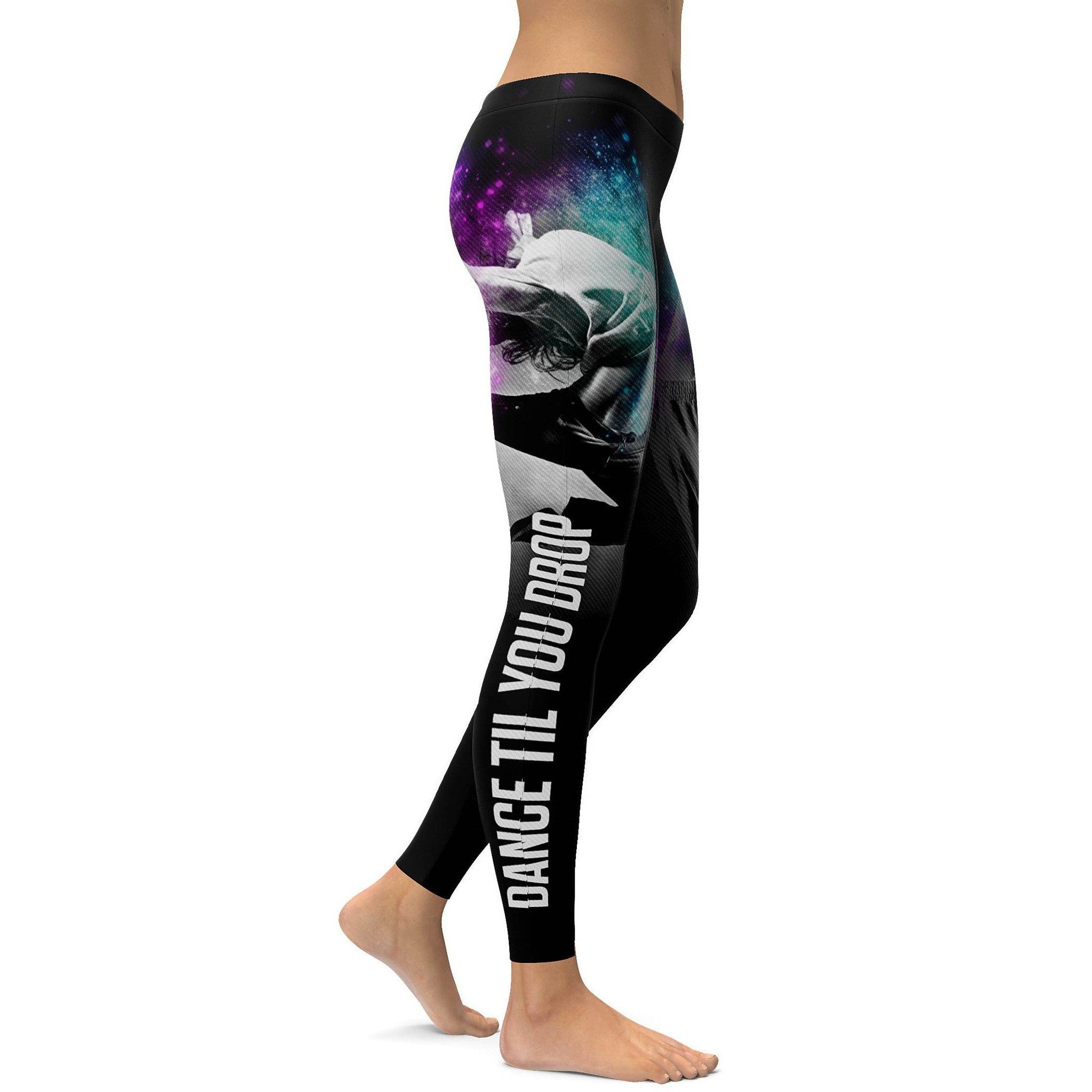 Dance Til You Drop Leggings - GearBunch Leggings / Yoga Pants