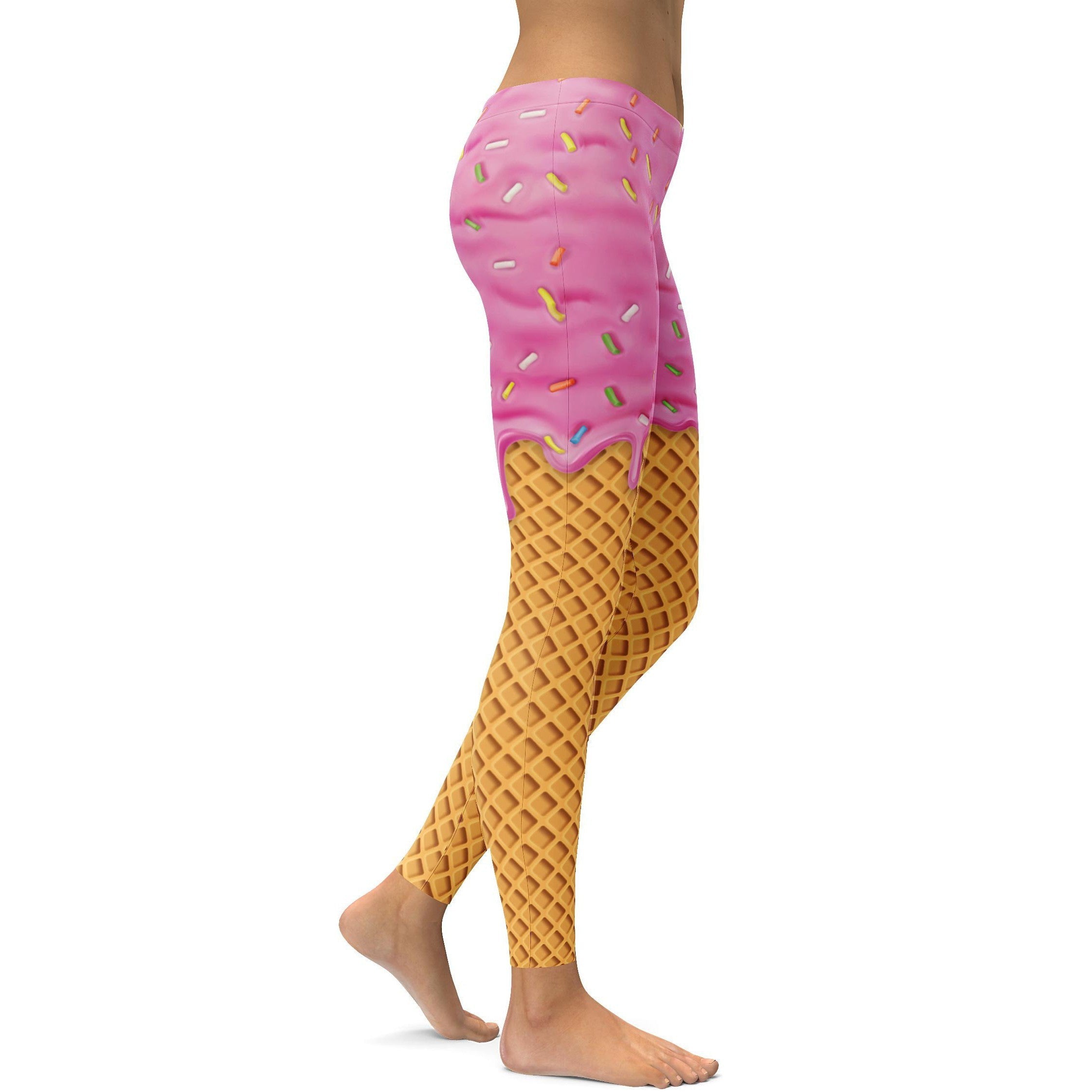 Ice Cream - Sprinkles Leggings (hidden because of low sales volume) | GearBunch
