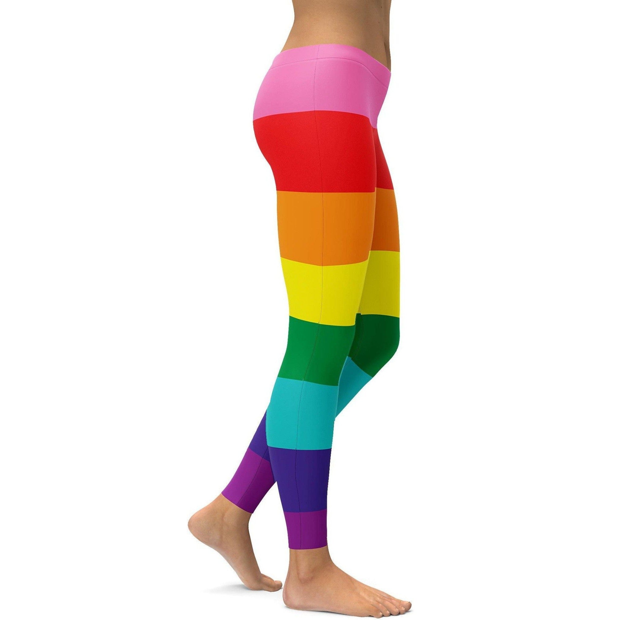 GearBunch | LGBT Rainbow Flag Leggings 