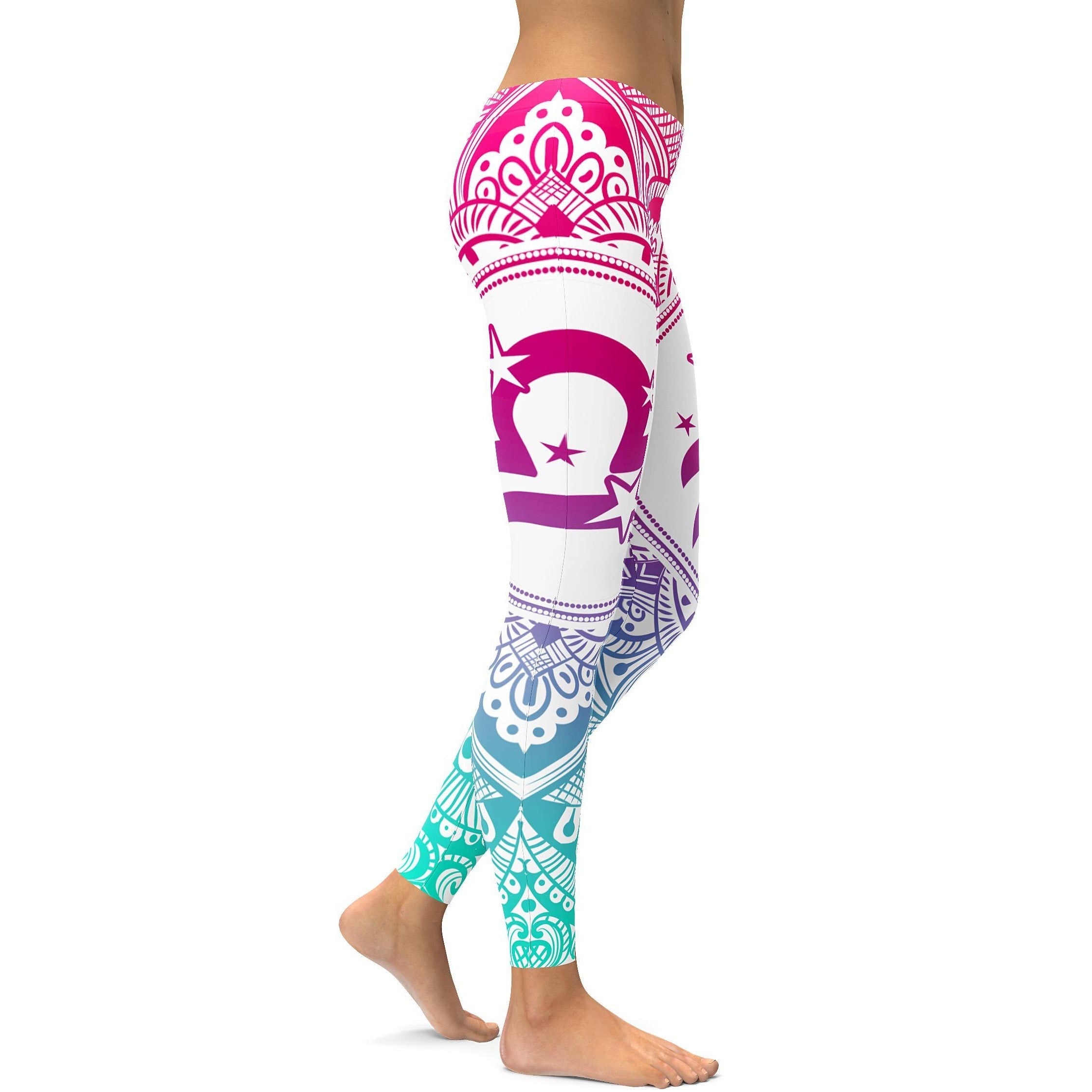 Bright Libra Leggings - GearBunch Leggings / Yoga Pants