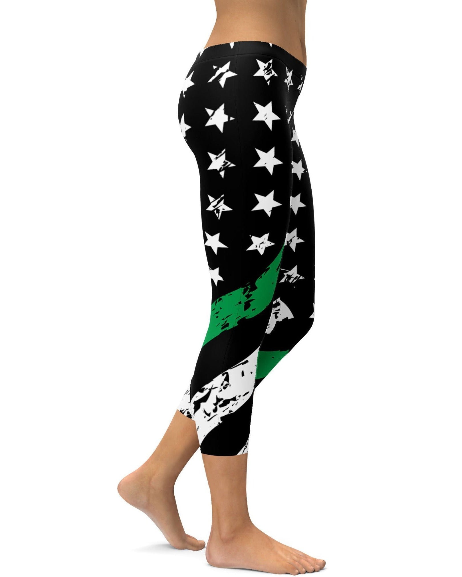 Gearbunch | Thin Green Line Capris