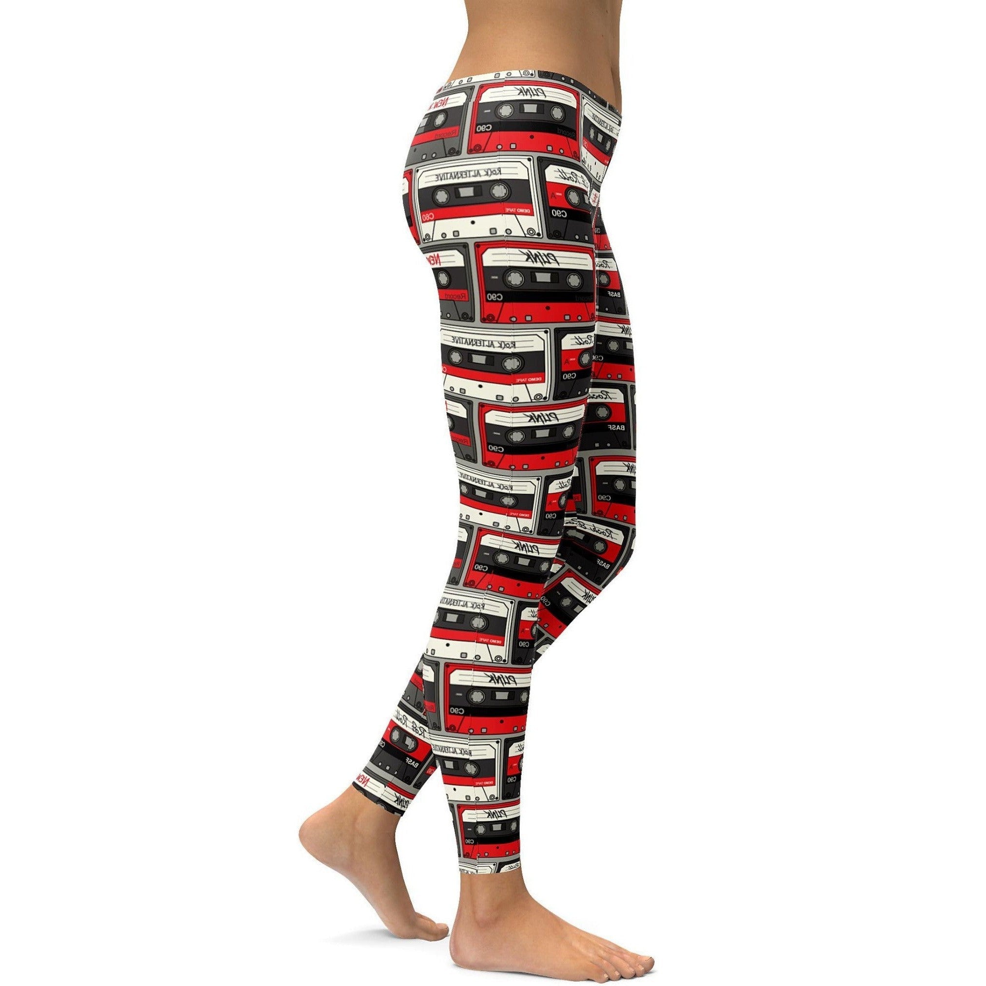 GearBunch | Retro Cassette Tapes Leggings