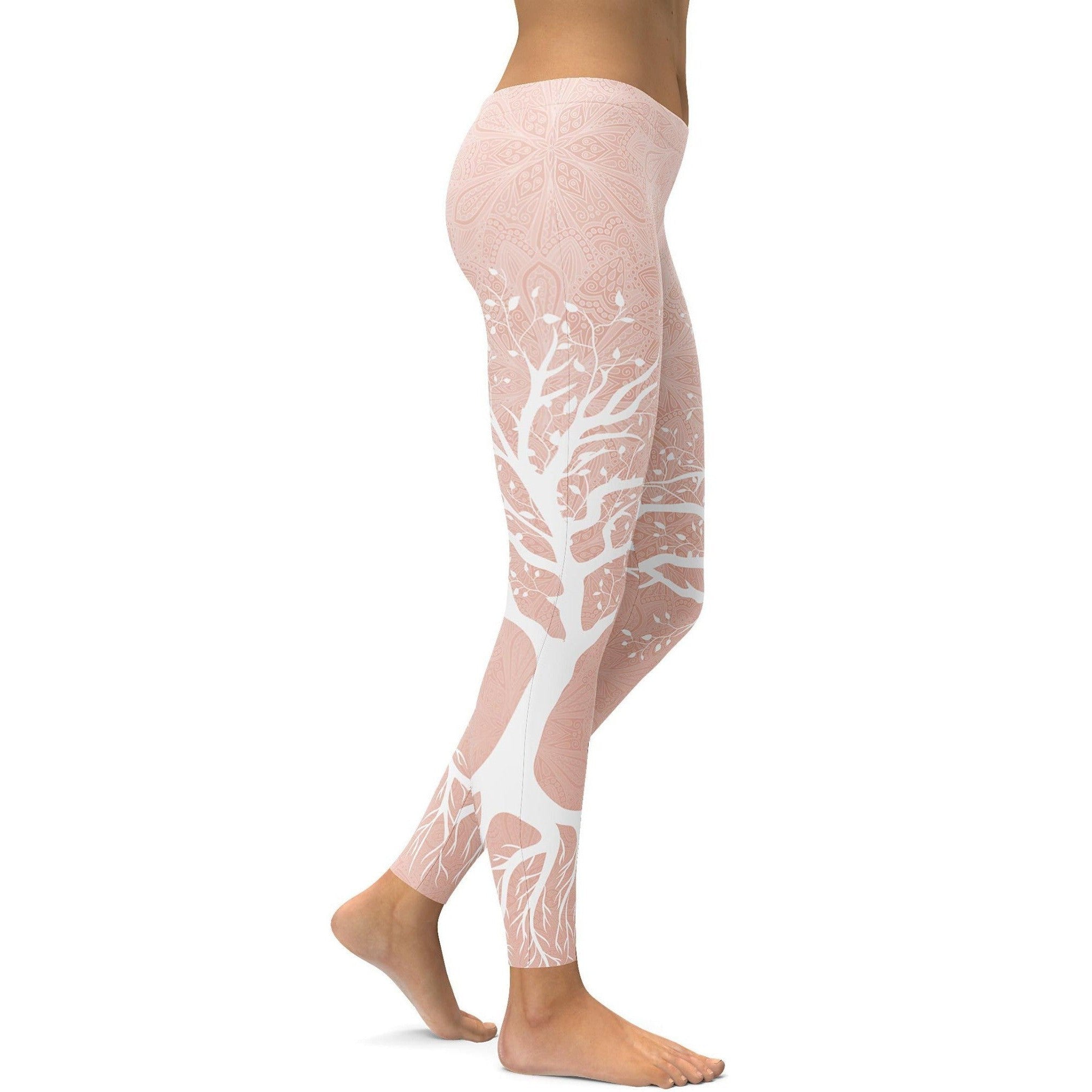 Nude Tree of Life Leggings | GearBunch