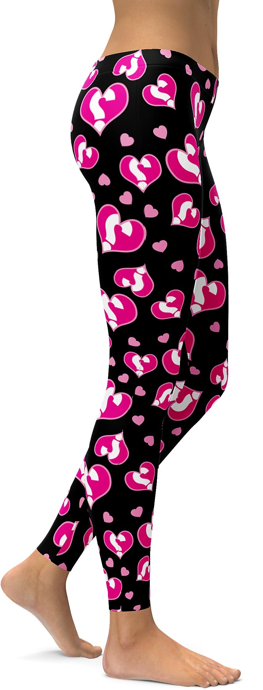 Personalized heart leggings! | GearBunch