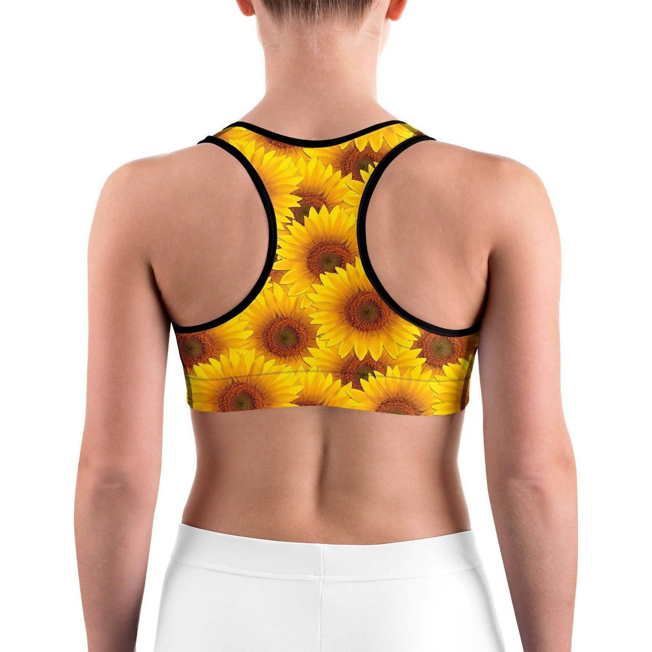 Sunflower Sports bra | Gearbunch