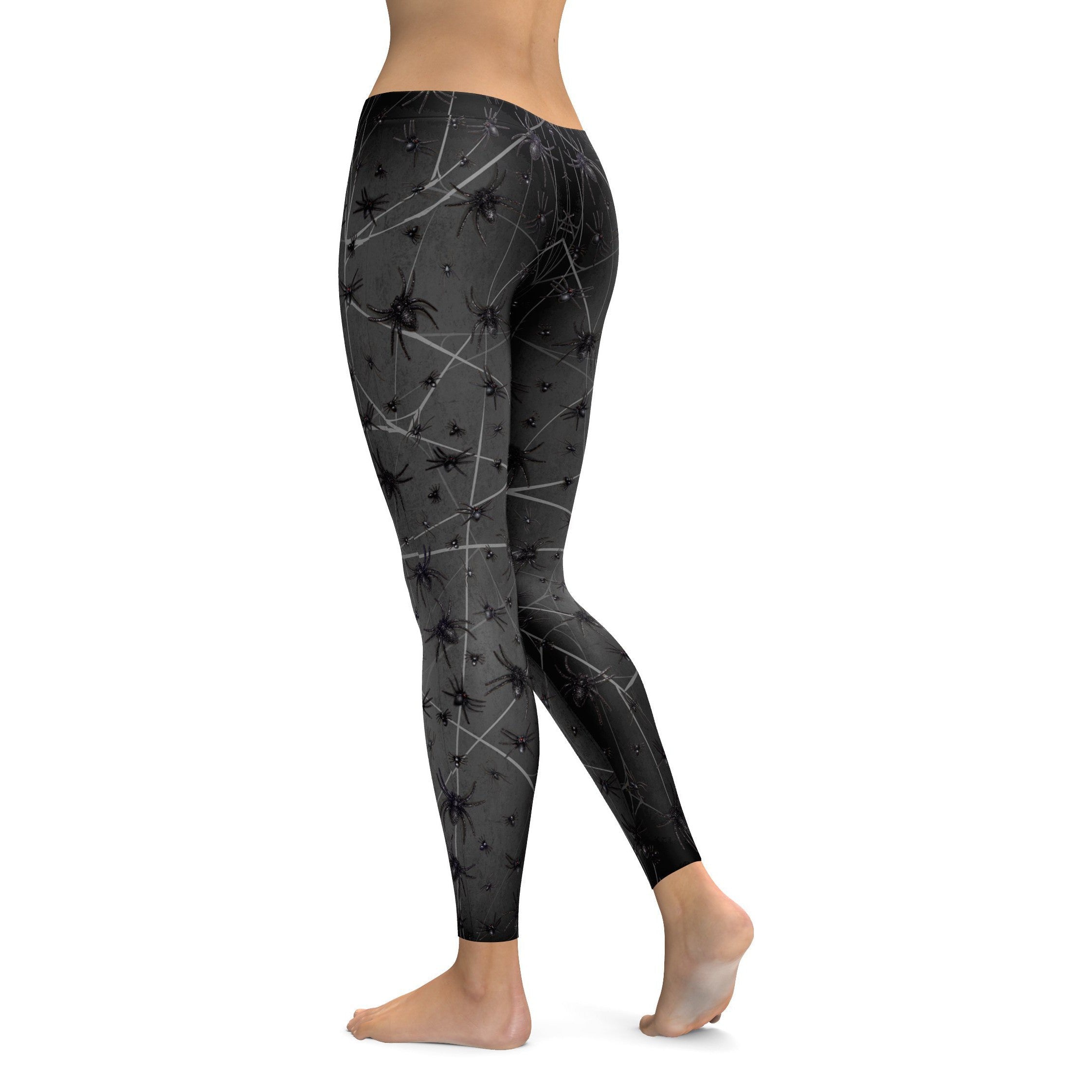 Crawling Spider Leggings - GearBunch Leggings / Yoga Pants