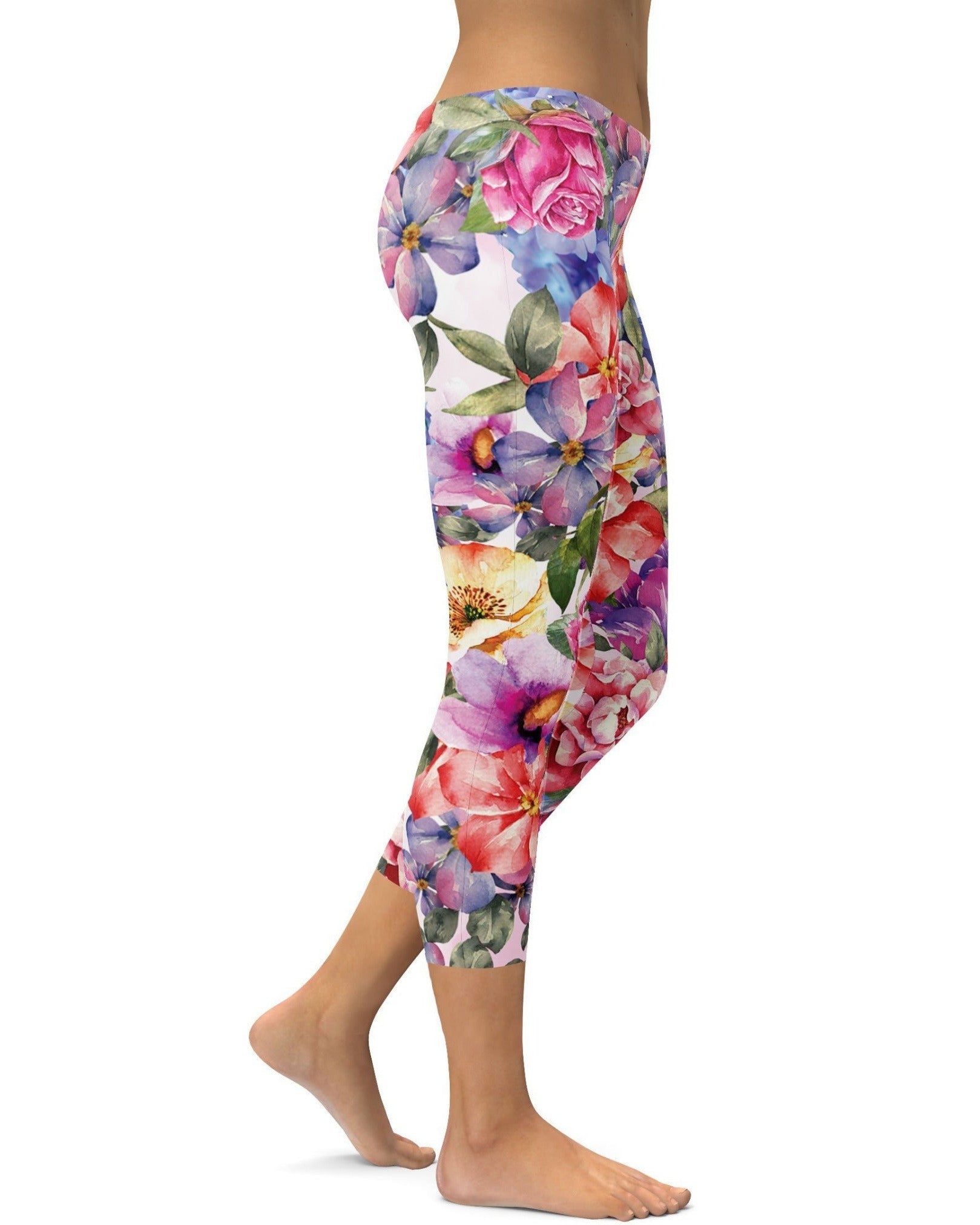 GearBunch | Colorful Floral Capris