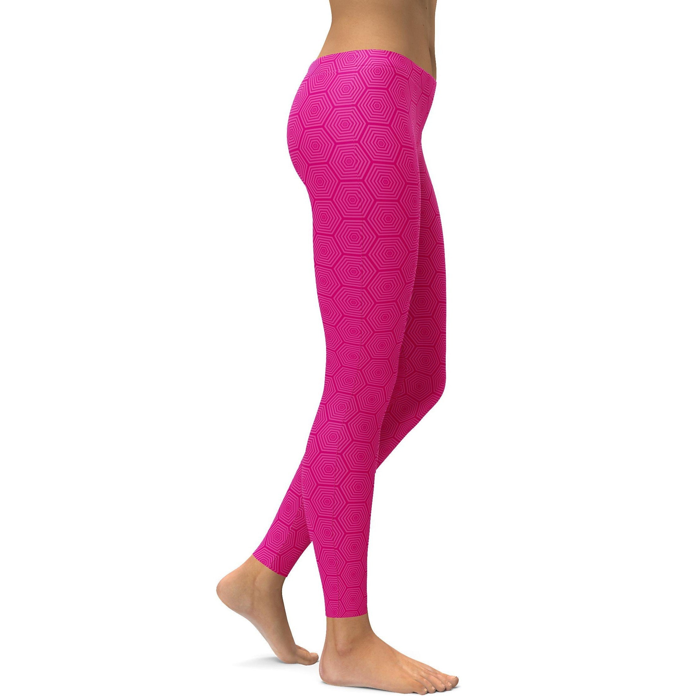 Pink Promo Leggings - GearBunch Leggings / Yoga Pants