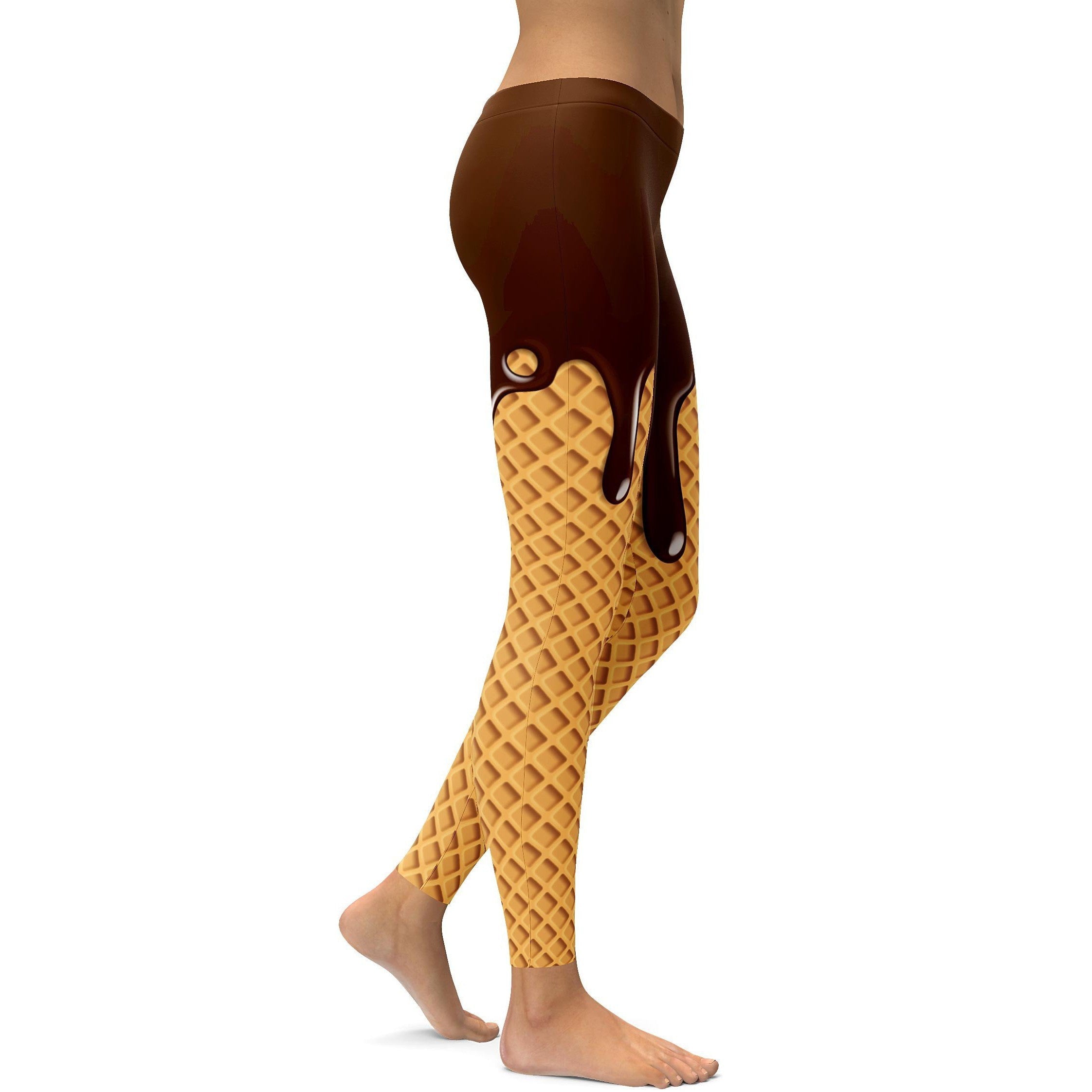 Ice Cream - Chocolate Leggings (hidden because of low sales volume) | GearBunch