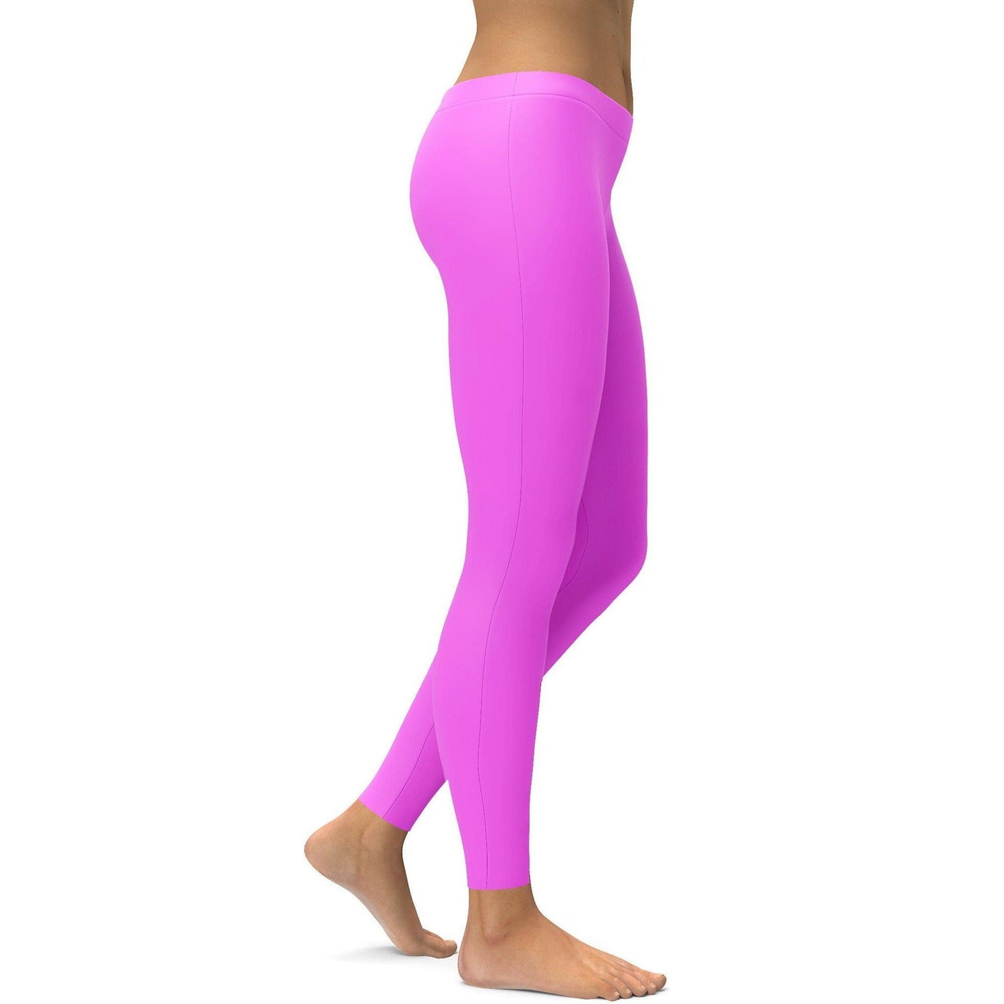 GearBunch | Solid Baby Pink Leggings