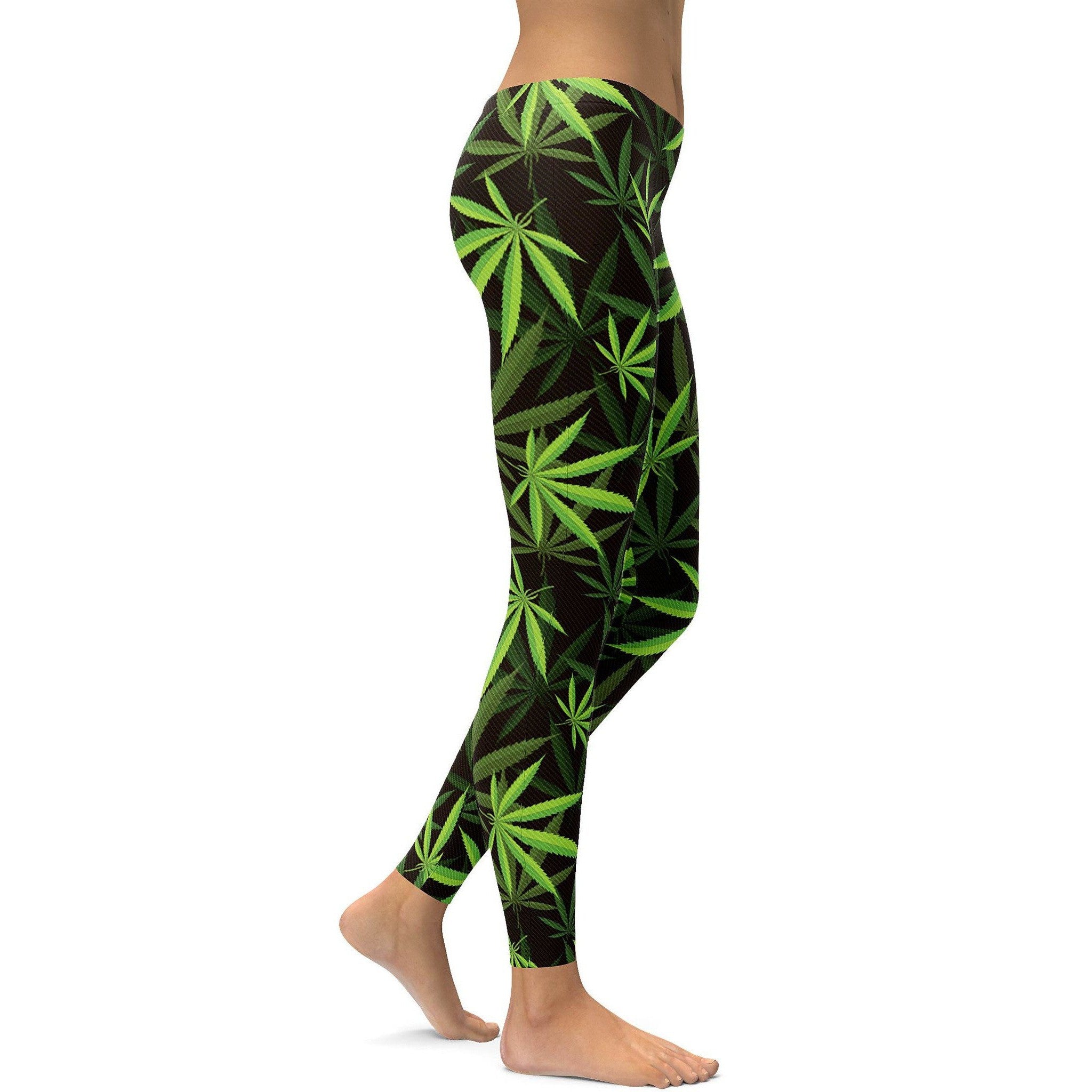 Weed Leggings - GearBunch Leggings / Yoga Pants