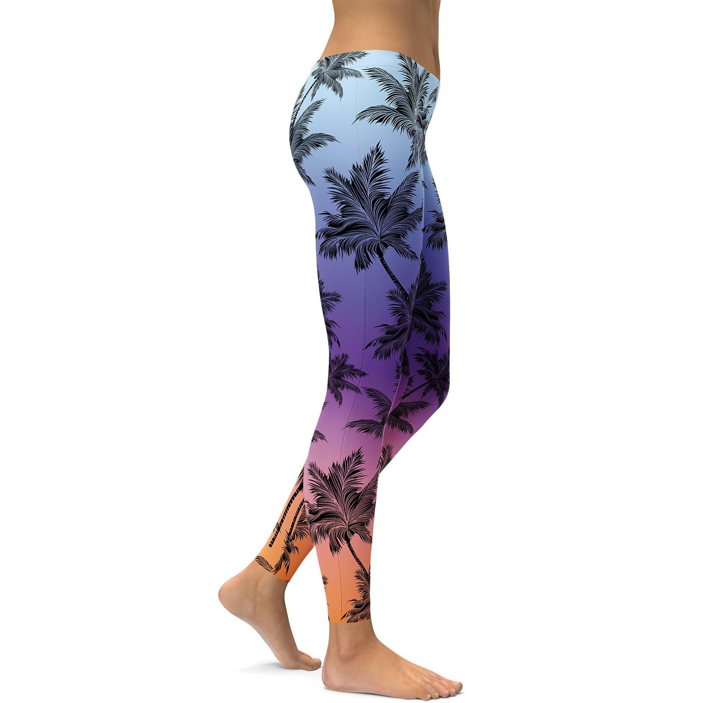 Tropical Palm Trees Leggings