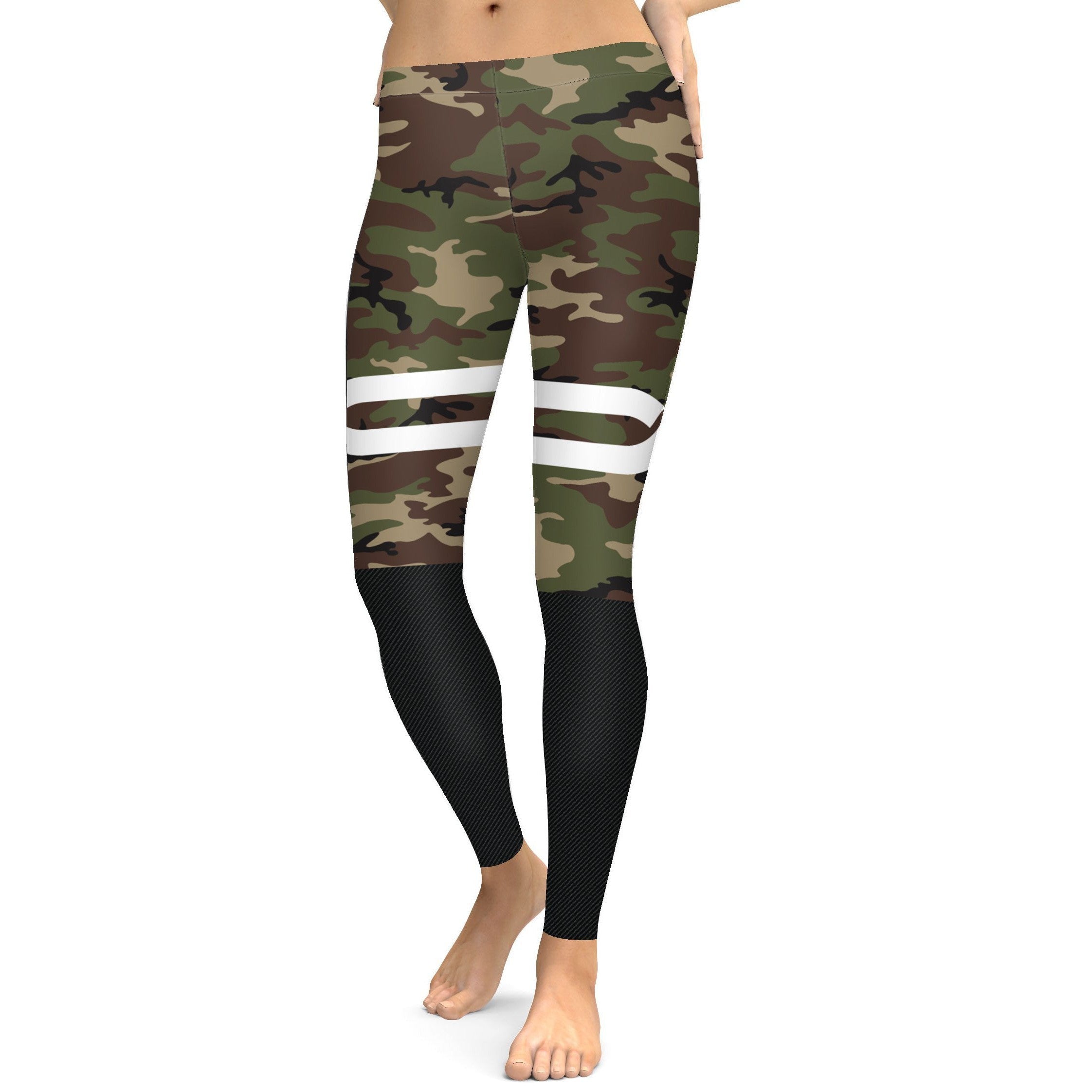 Camo Infinity Leggings - Gearbunch 