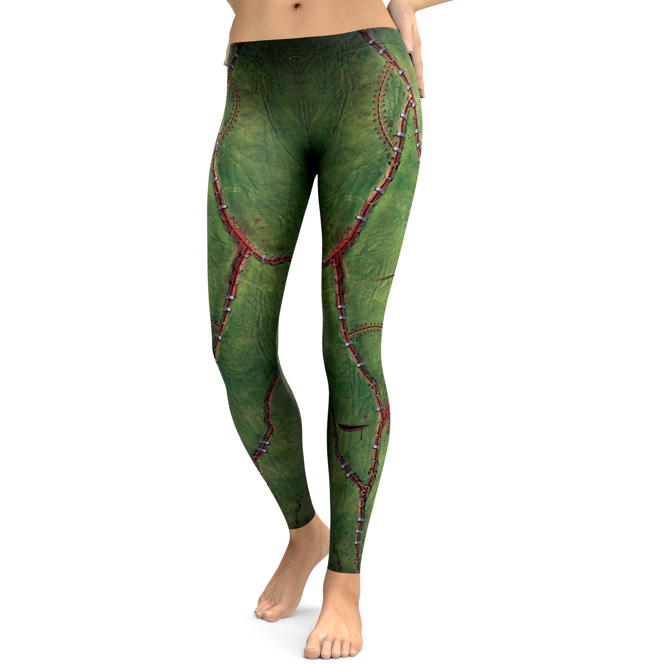 Frankenstein Inspired Leggings - GearBunch Leggings / Yoga Pants