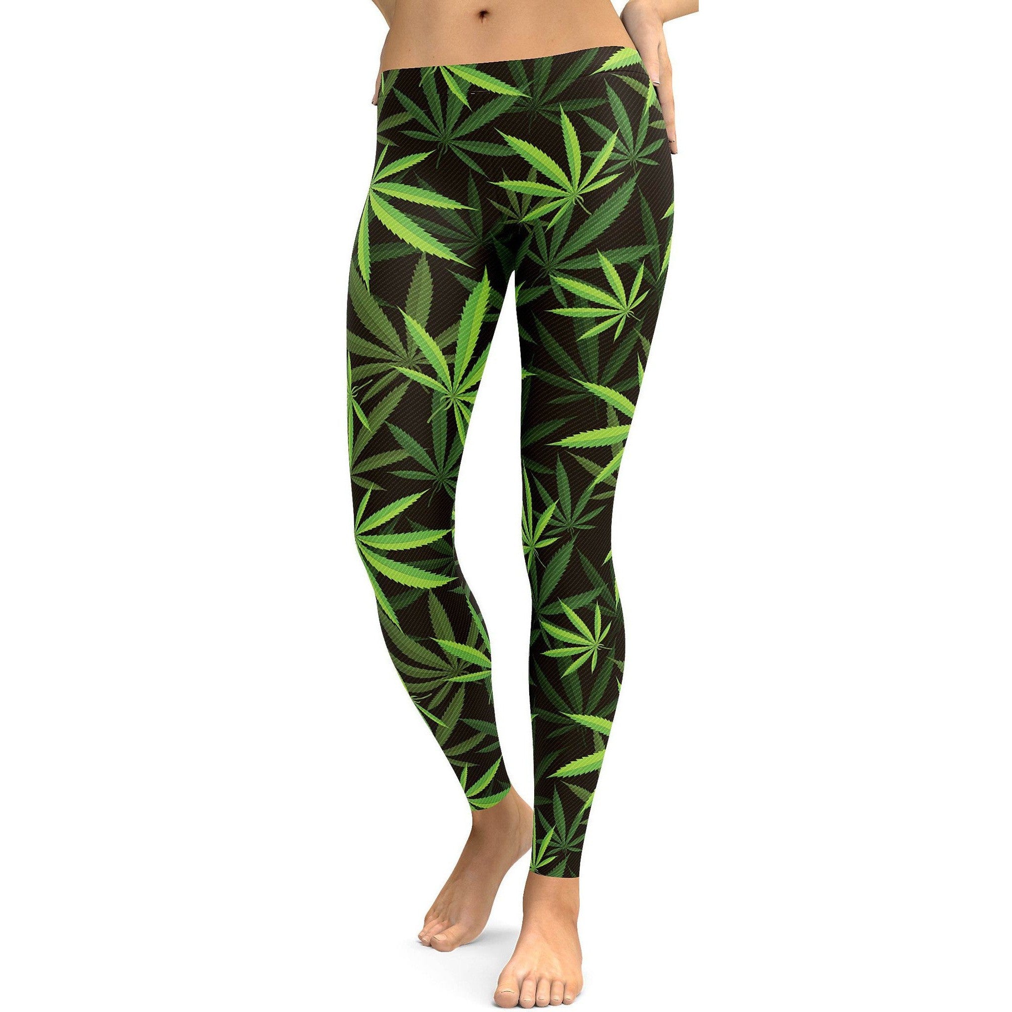 Weed Leggings - GearBunch Leggings / Yoga Pants