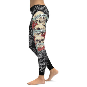 See no evil, Hear no evil, Speak no evil Black Leggings - GearBunch