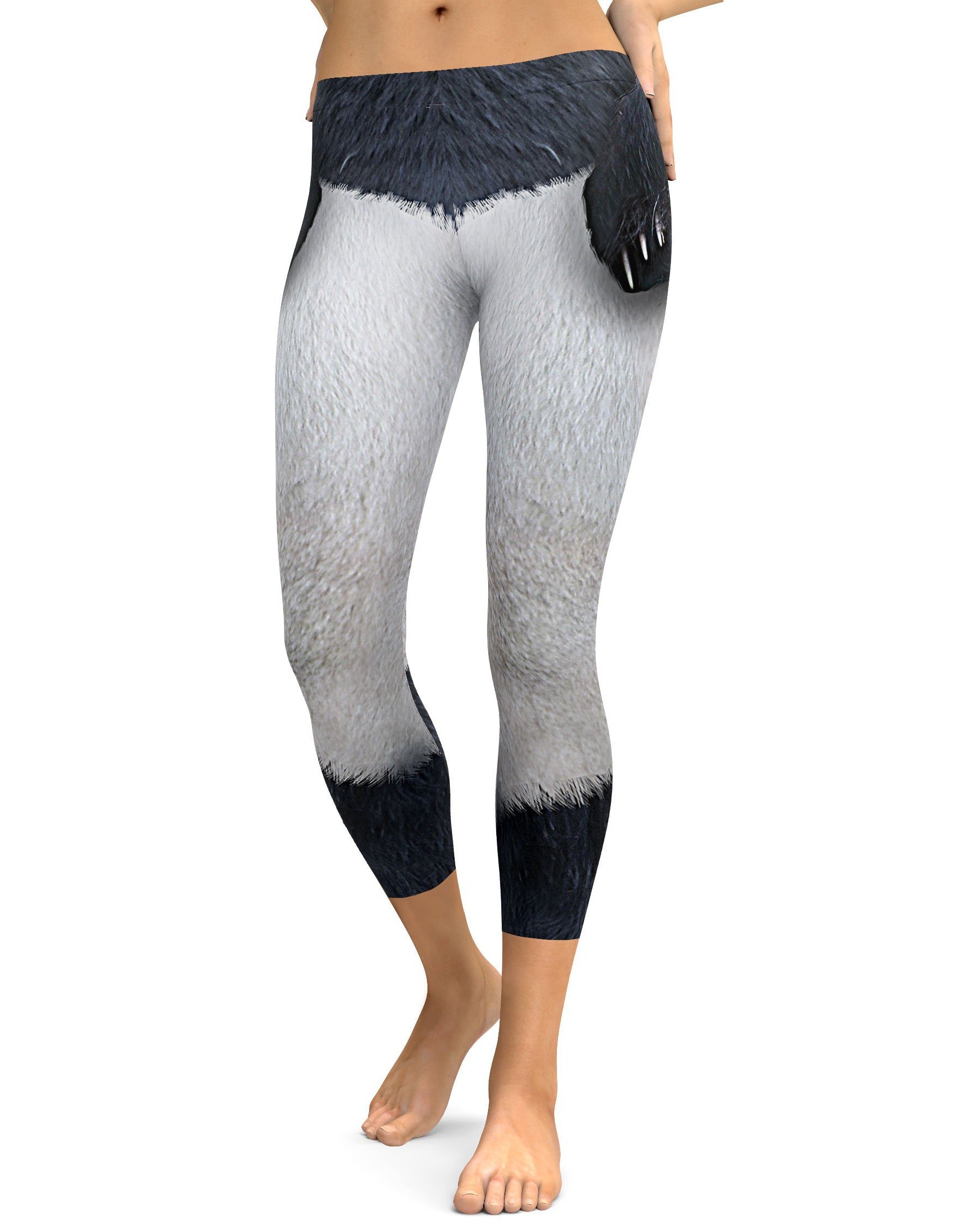 Panda Skin Capris