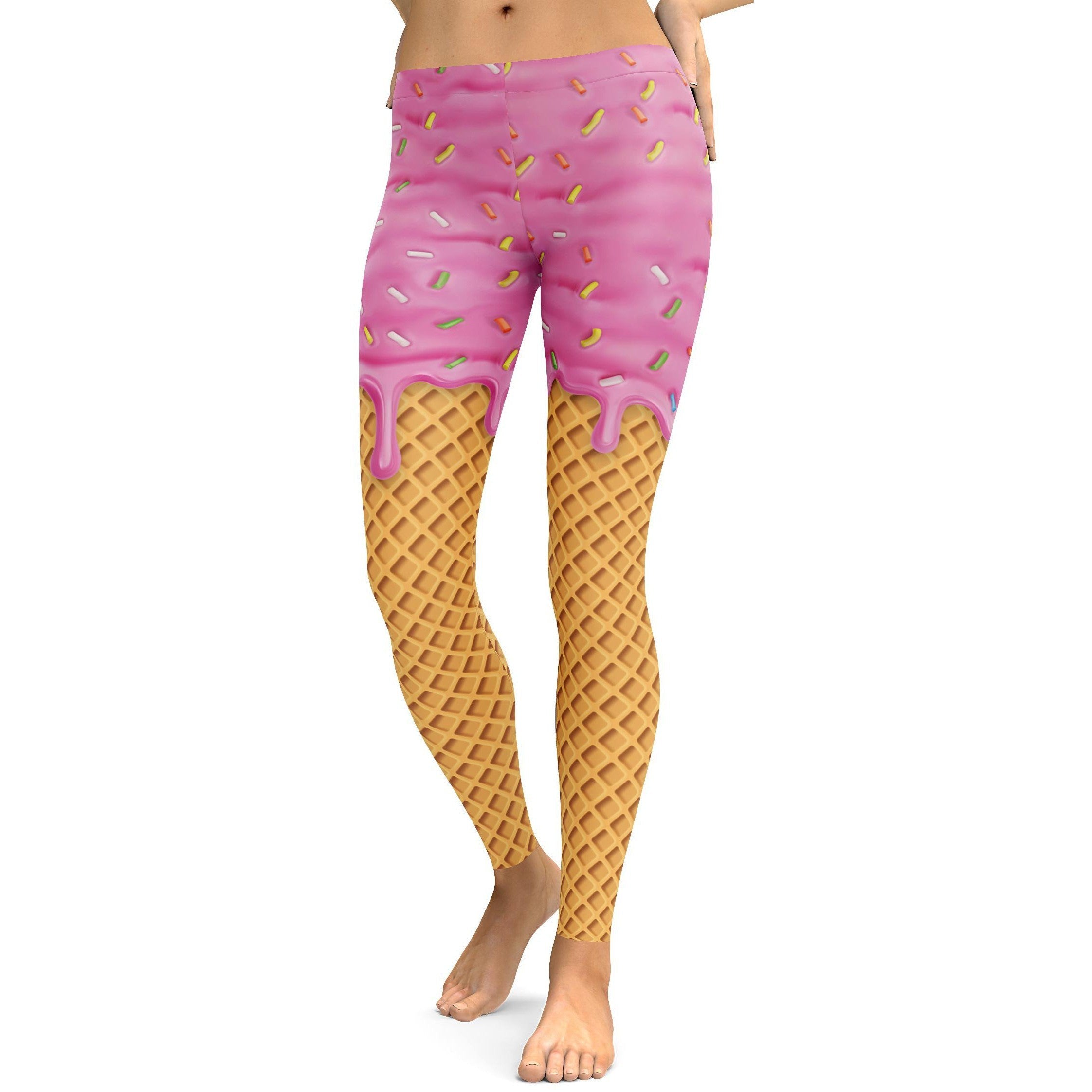 Ice Cream - Sprinkles Leggings (hidden because of low sales volume) | GearBunch