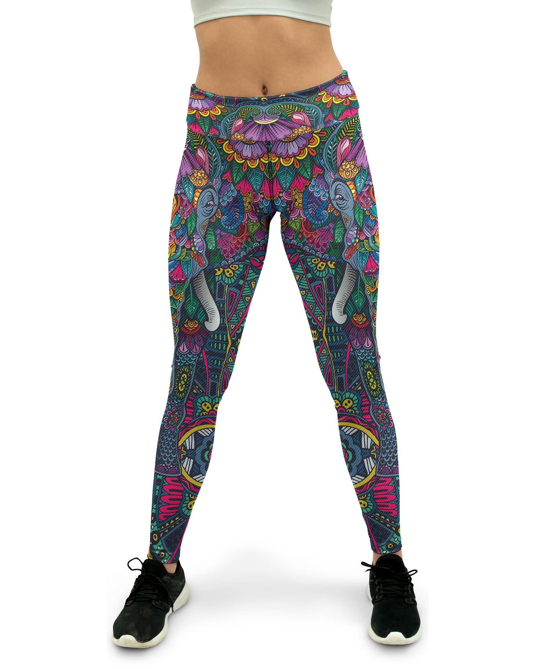 Elephant Yoga Pants - Eco Friendly | Stephanie Rose | Violet Lotus Shop