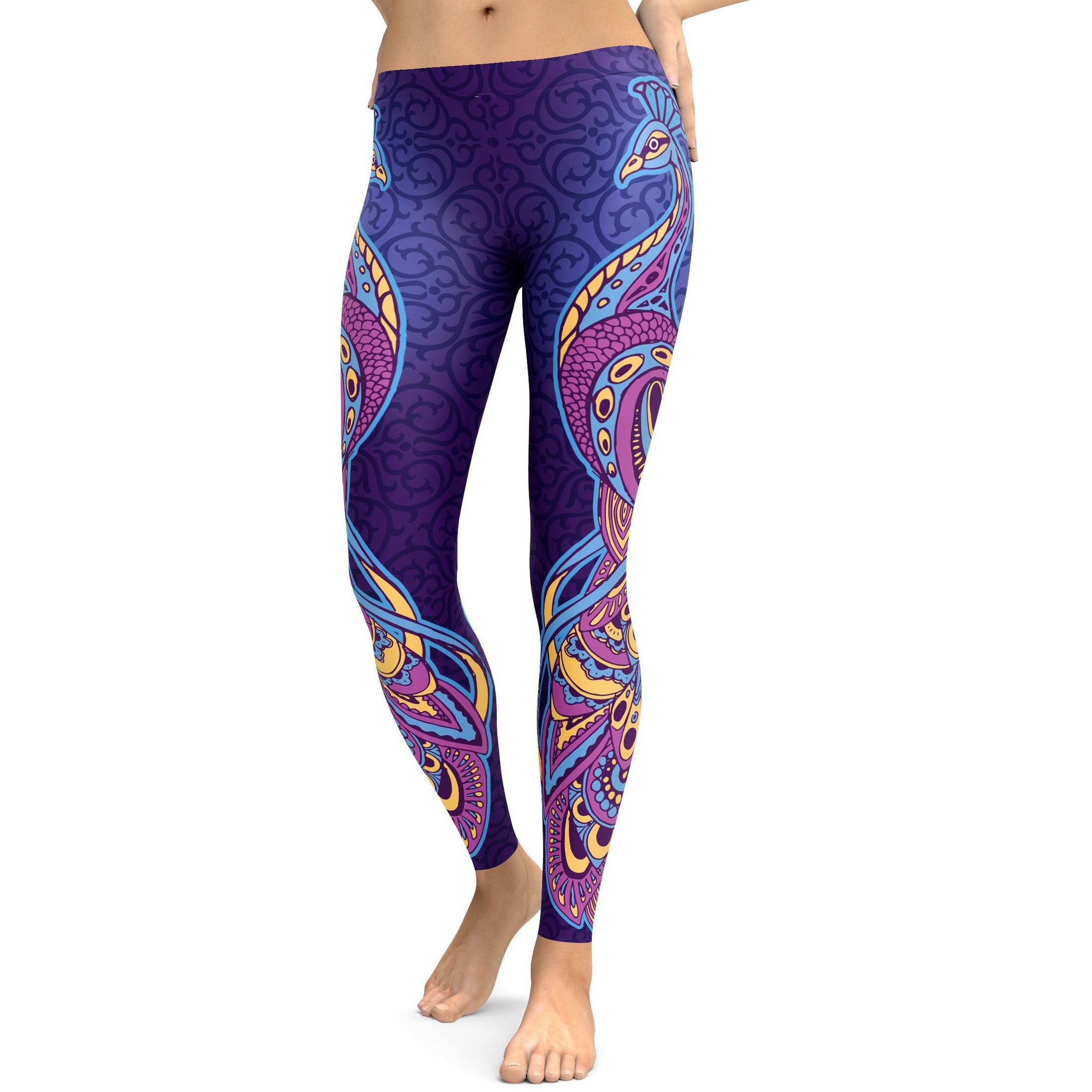 Ornamental Peacock Leggings – GearBunch