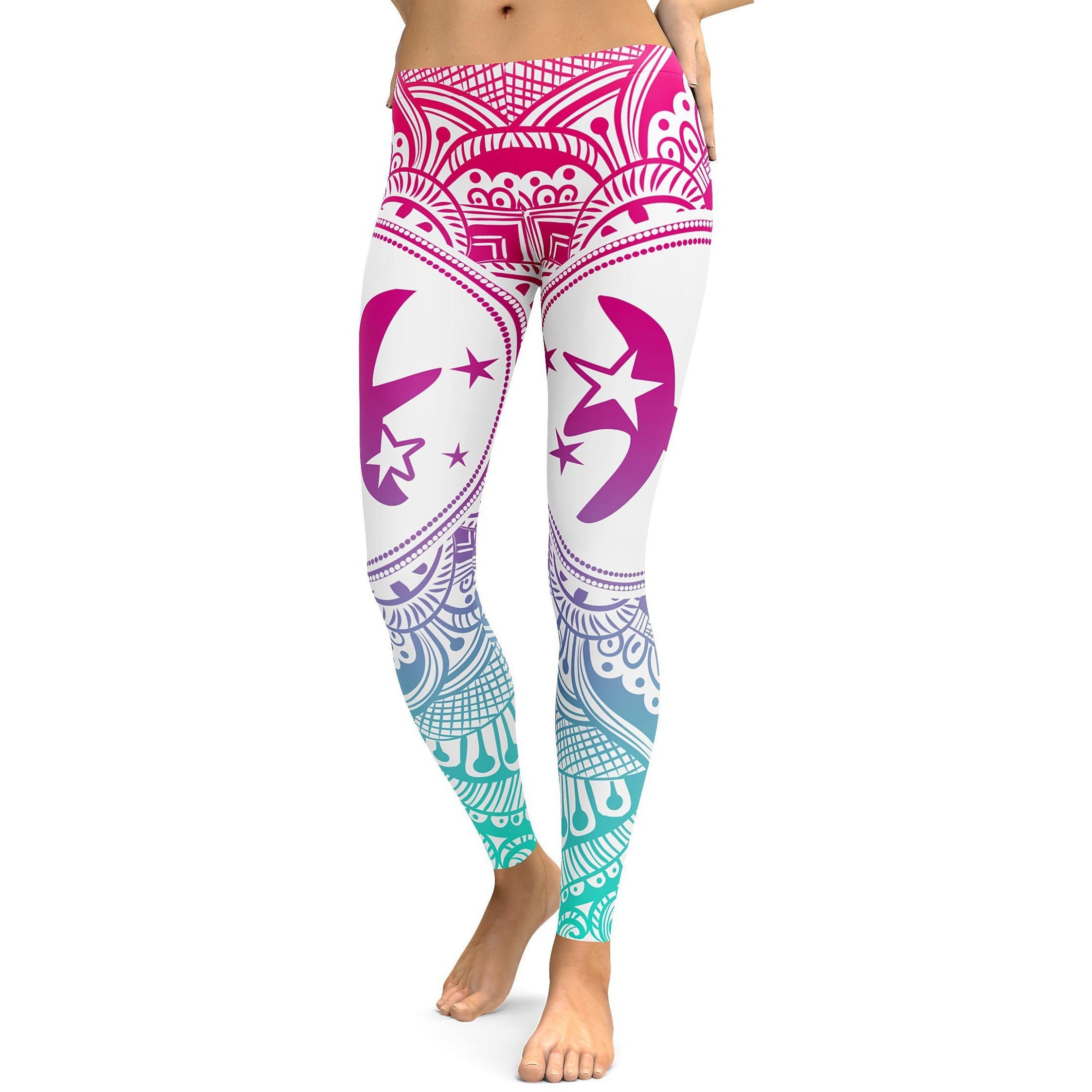 Bright Pisces Leggings - GearBunch Leggings / Yoga Pants