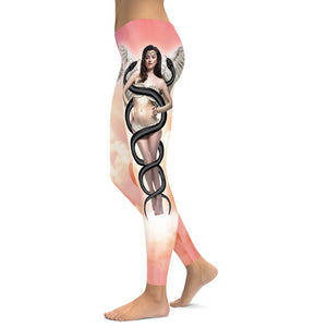 Caduceus Leggings - GearBunch Leggings / Yoga Pants