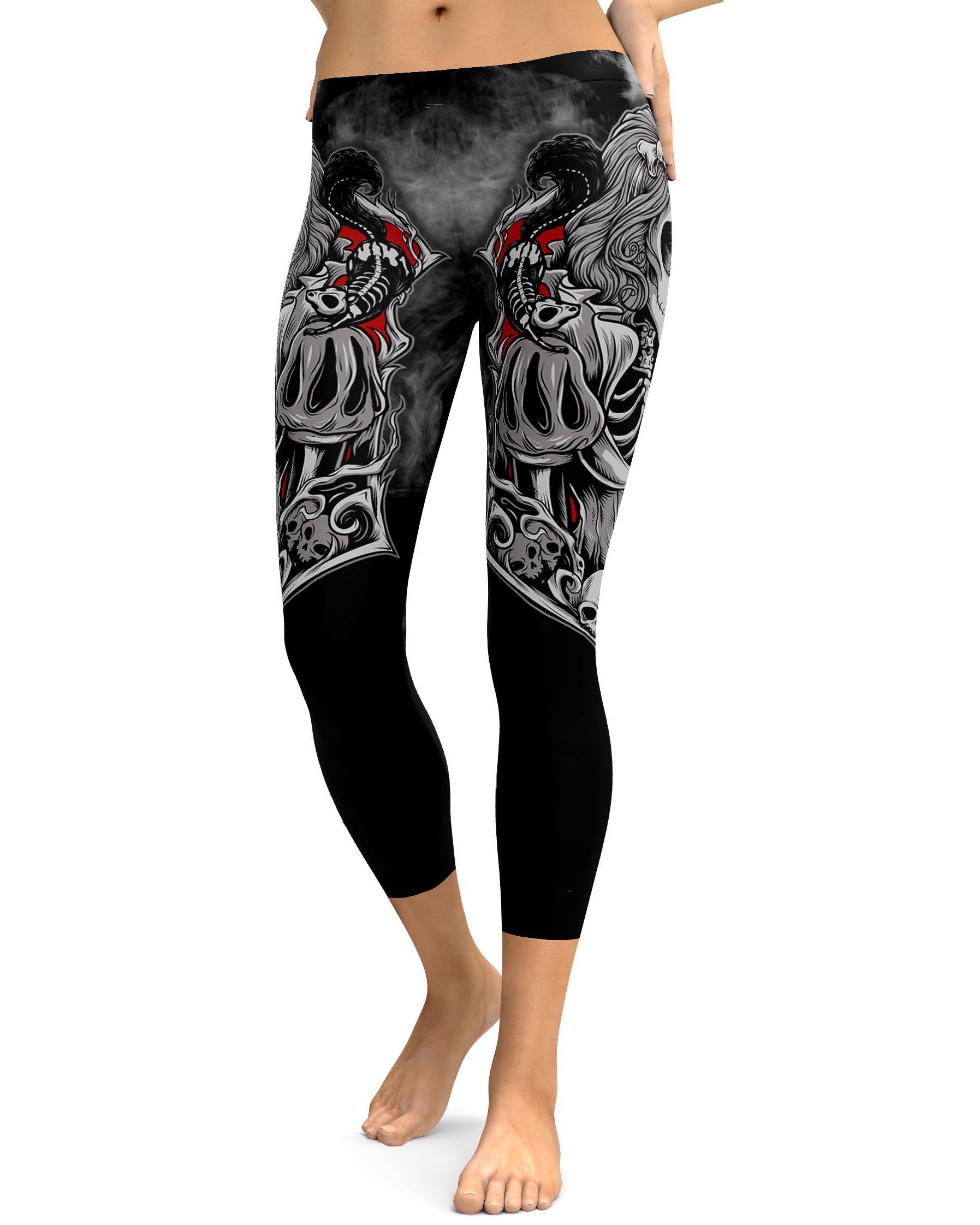 Sugar Skull Capris