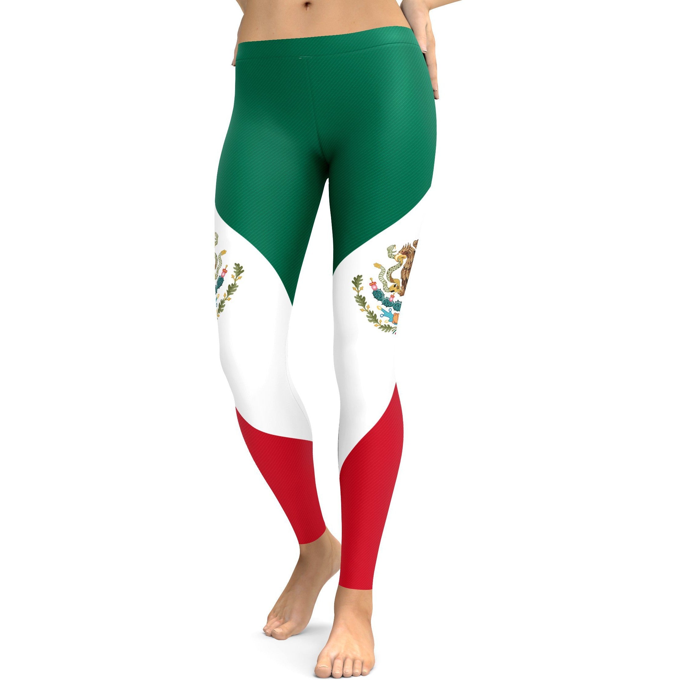 Mexican Flag Leggings