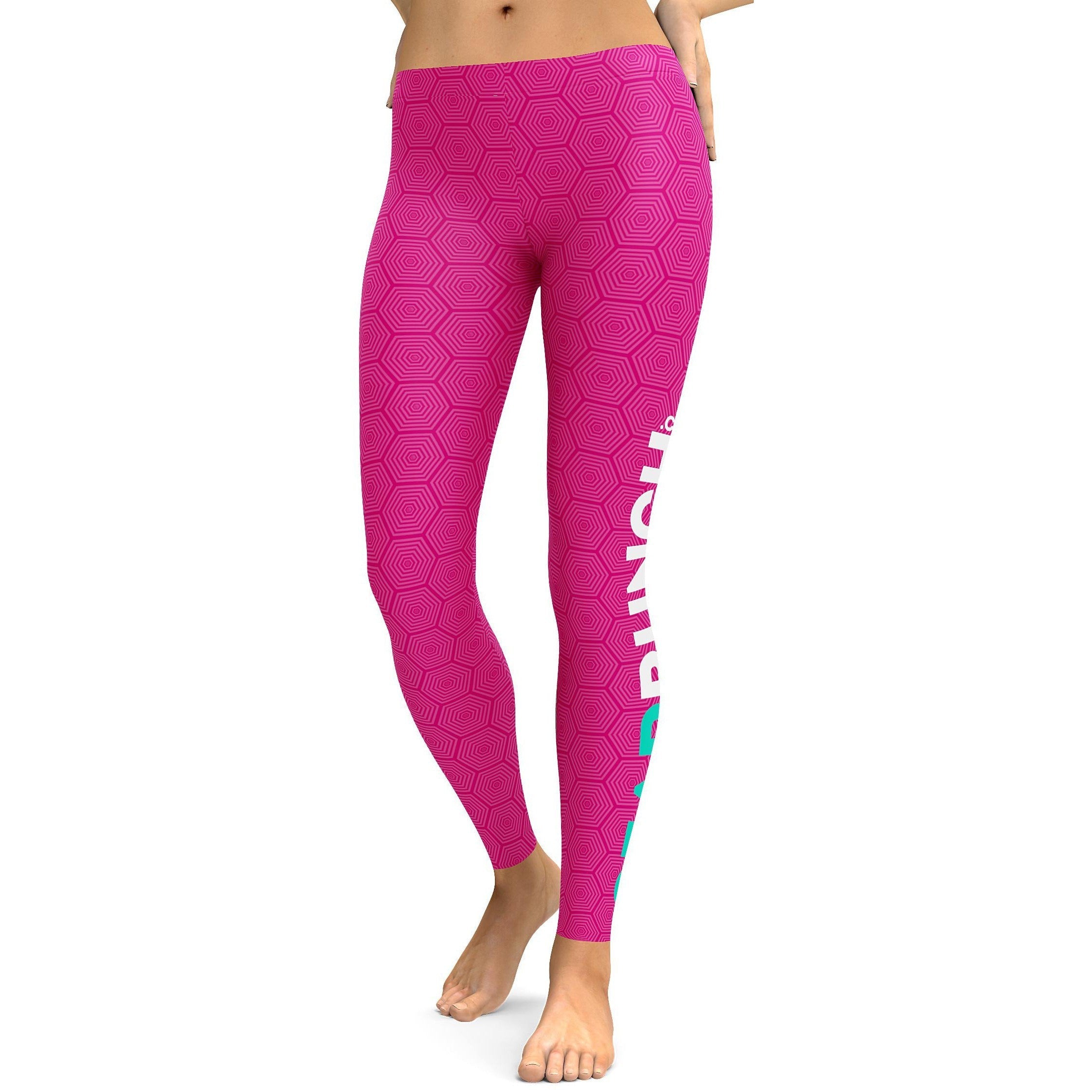 Pink Promo Leggings - GearBunch Leggings / Yoga Pants