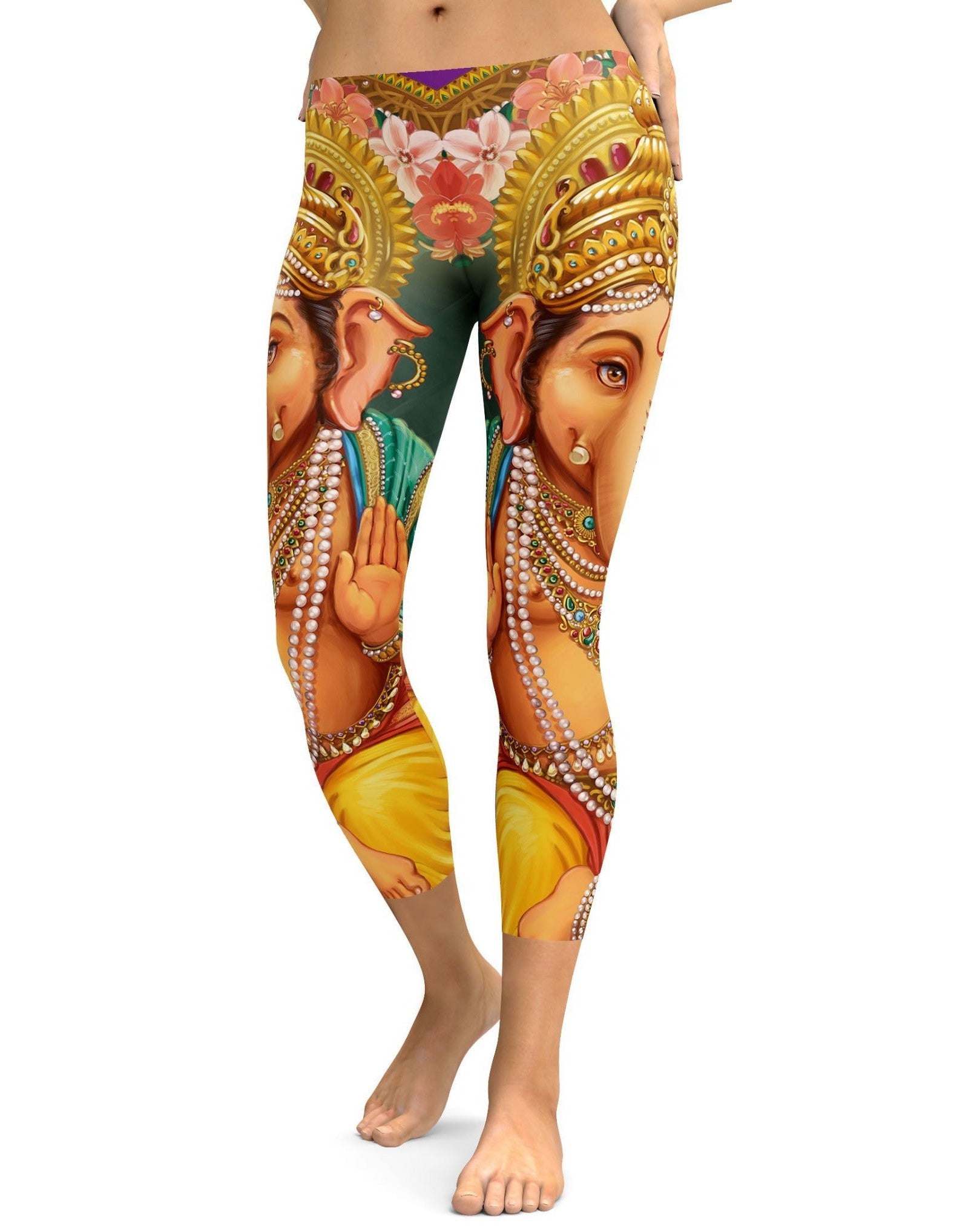 Lord Ganesha Capris | GearBunch
