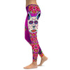 Sugar Skull German Shepherd Leggings