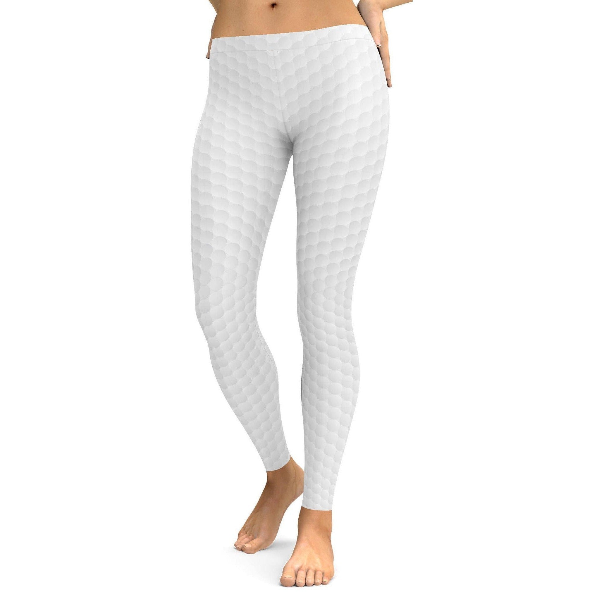 Golf Ball Pattern Leggings - Gearbunch Leggings