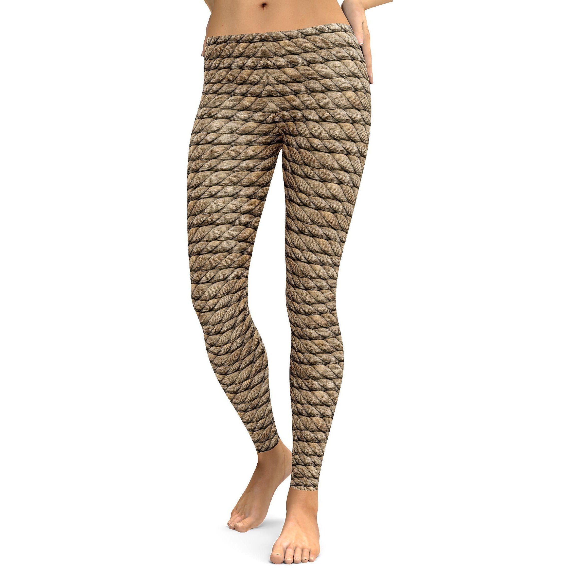 Rope Leggings - GearBunch Leggings / Yoga Pants