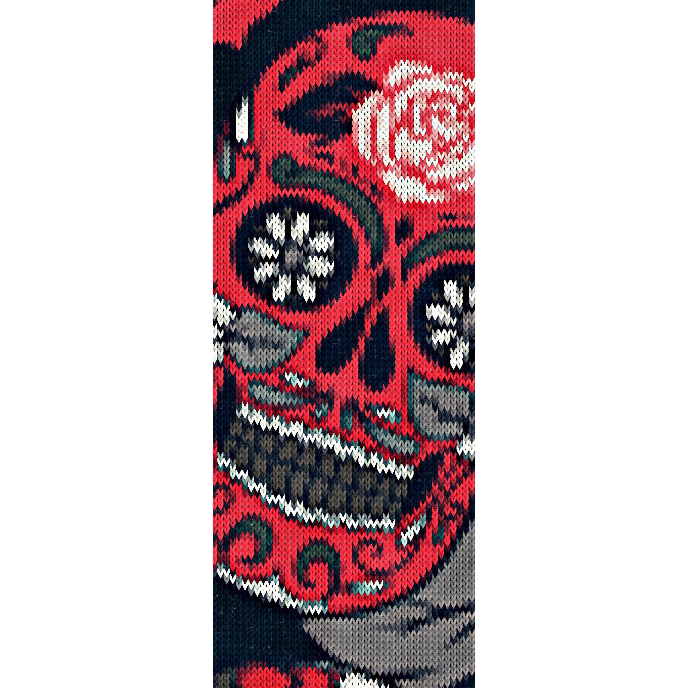 Ugly Christmas Leggings -  Pink Sugar Skull - GearBunch Leggings / Yoga Pants