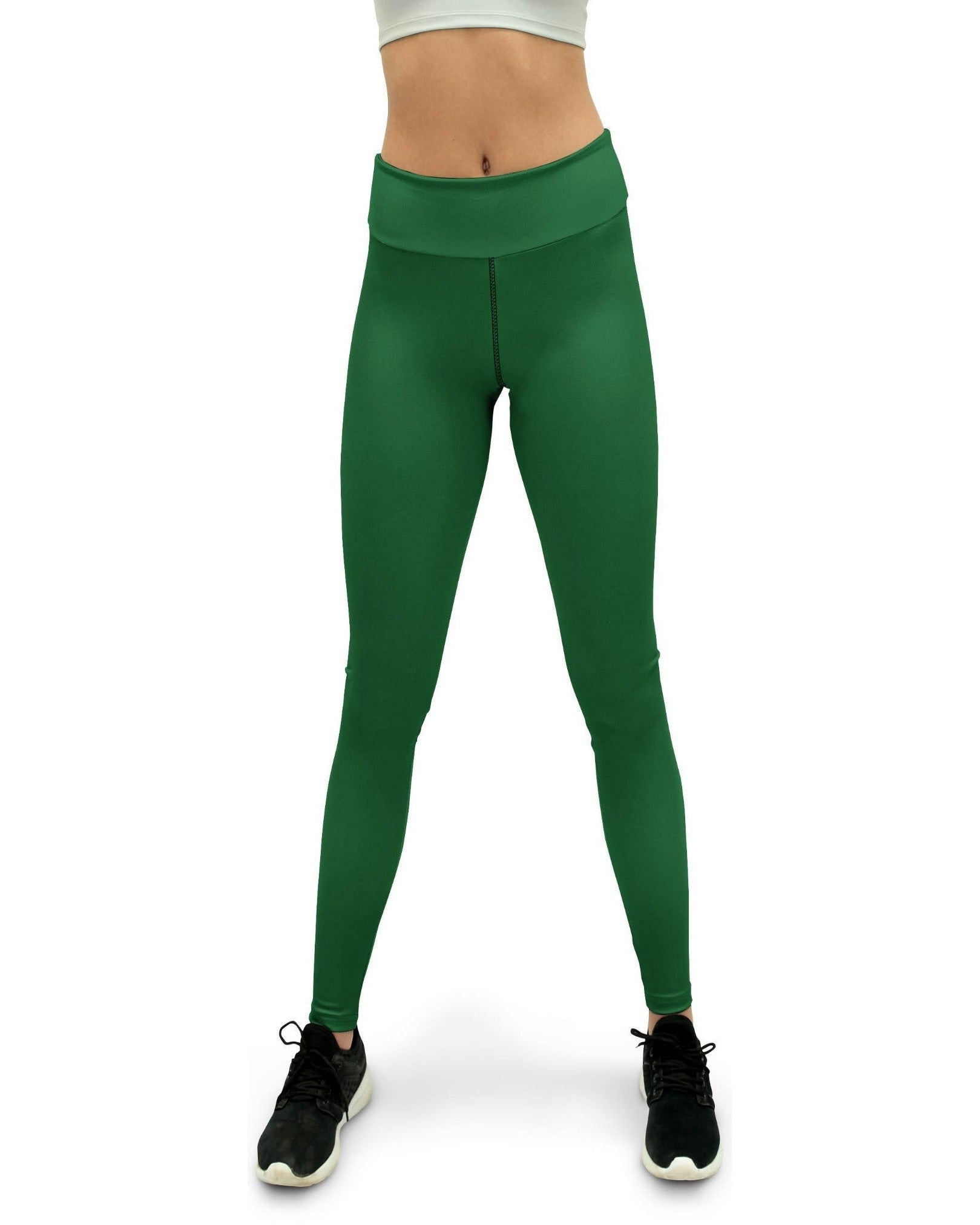 Solid Irish Green Yoga Pants - Gearbunch Leggings