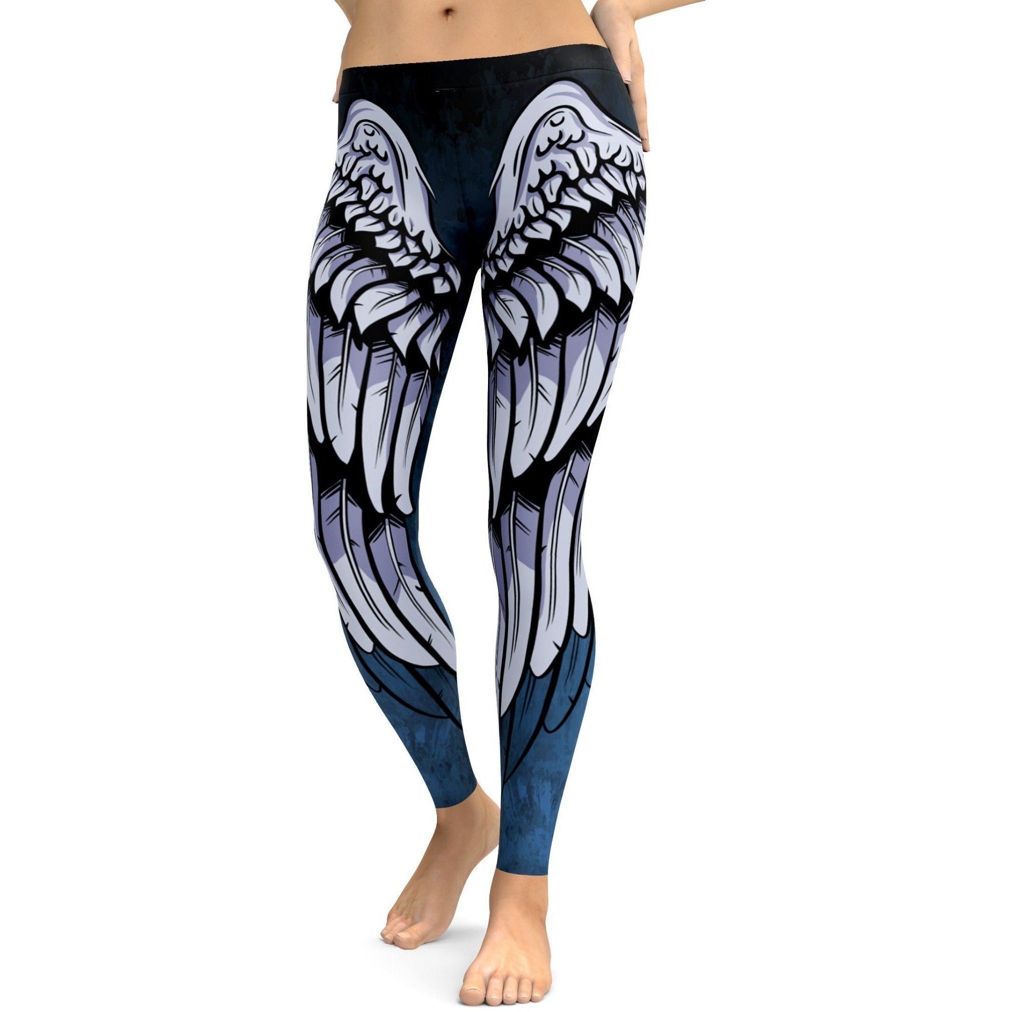 Harajuku Wings Leggings - GearBunch Leggings 