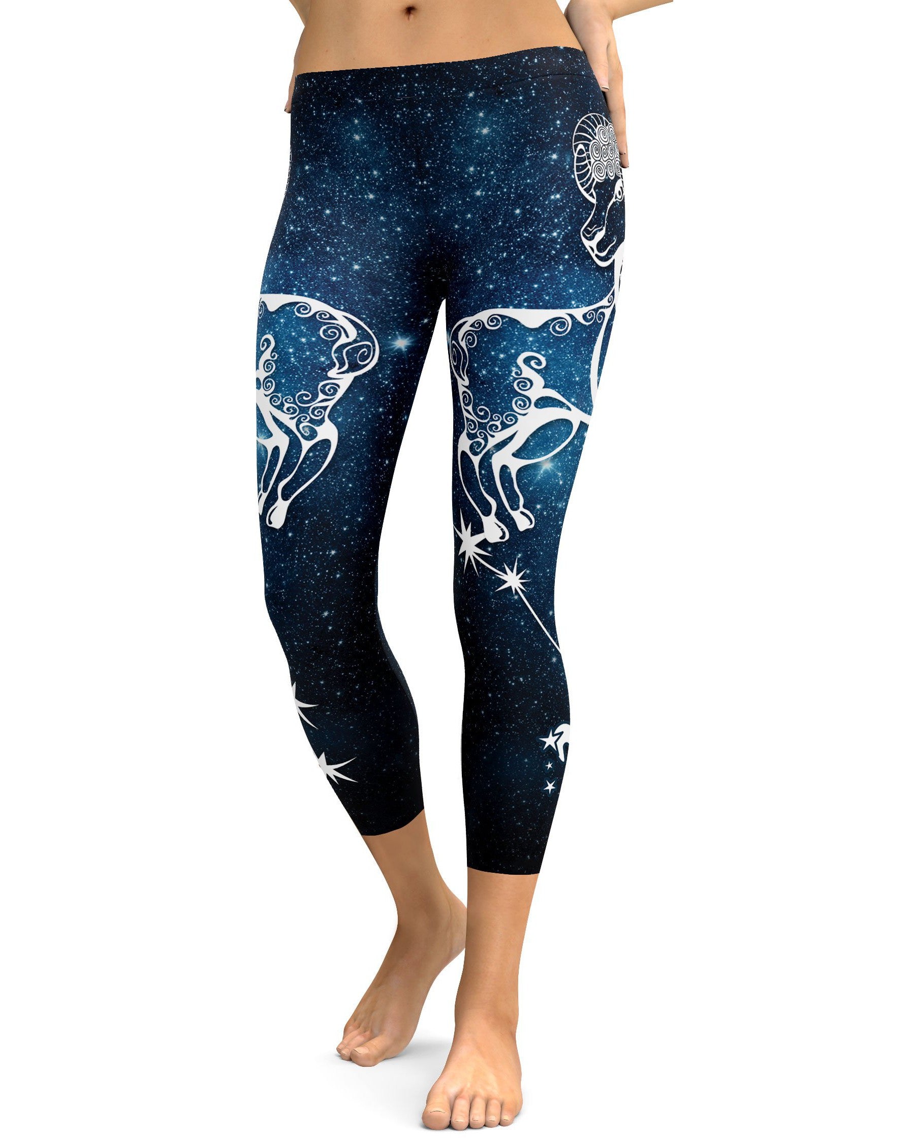 Aries Capris - GearBunch Leggings / Yoga Pants