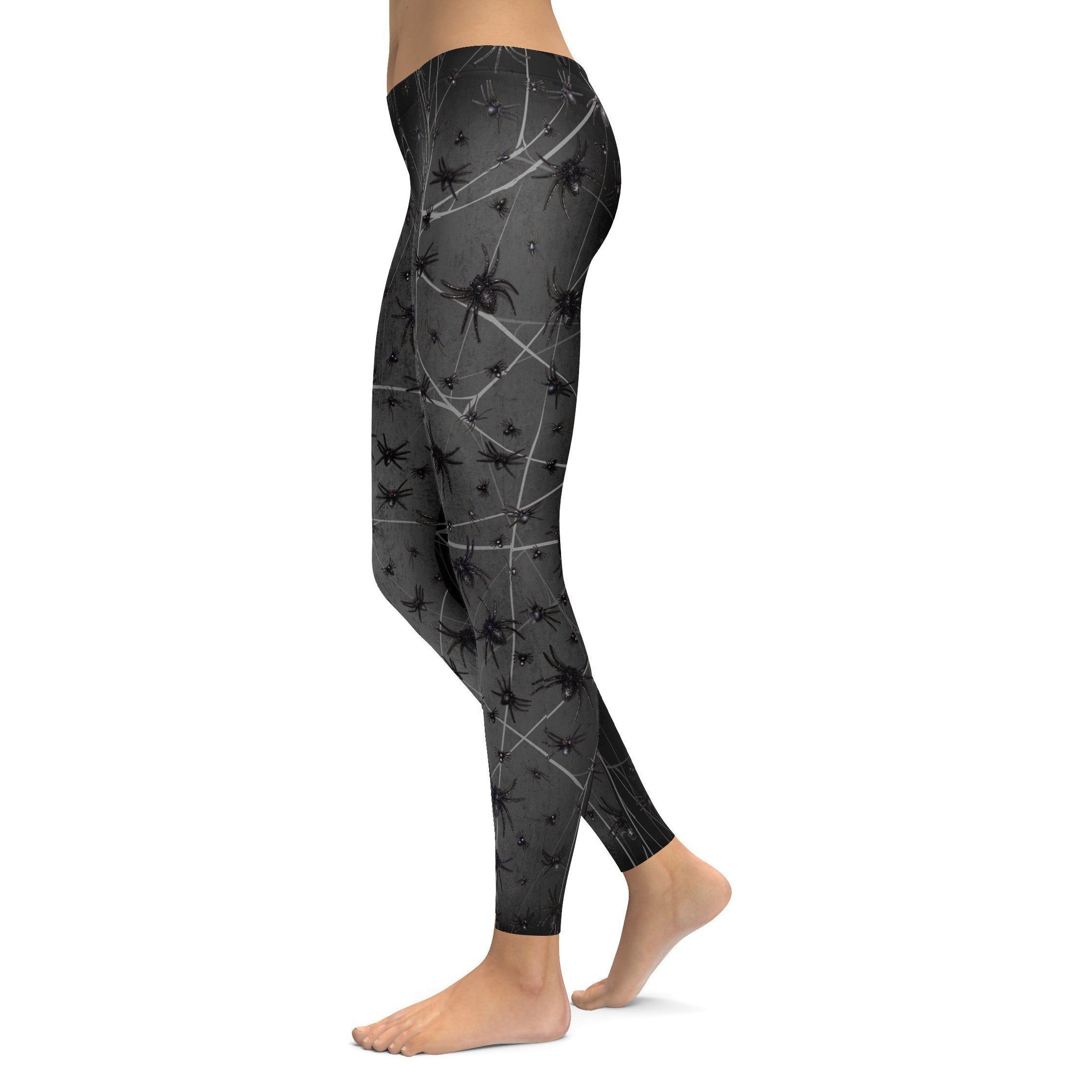 Crawling Spider Leggings - GearBunch Leggings / Yoga Pants