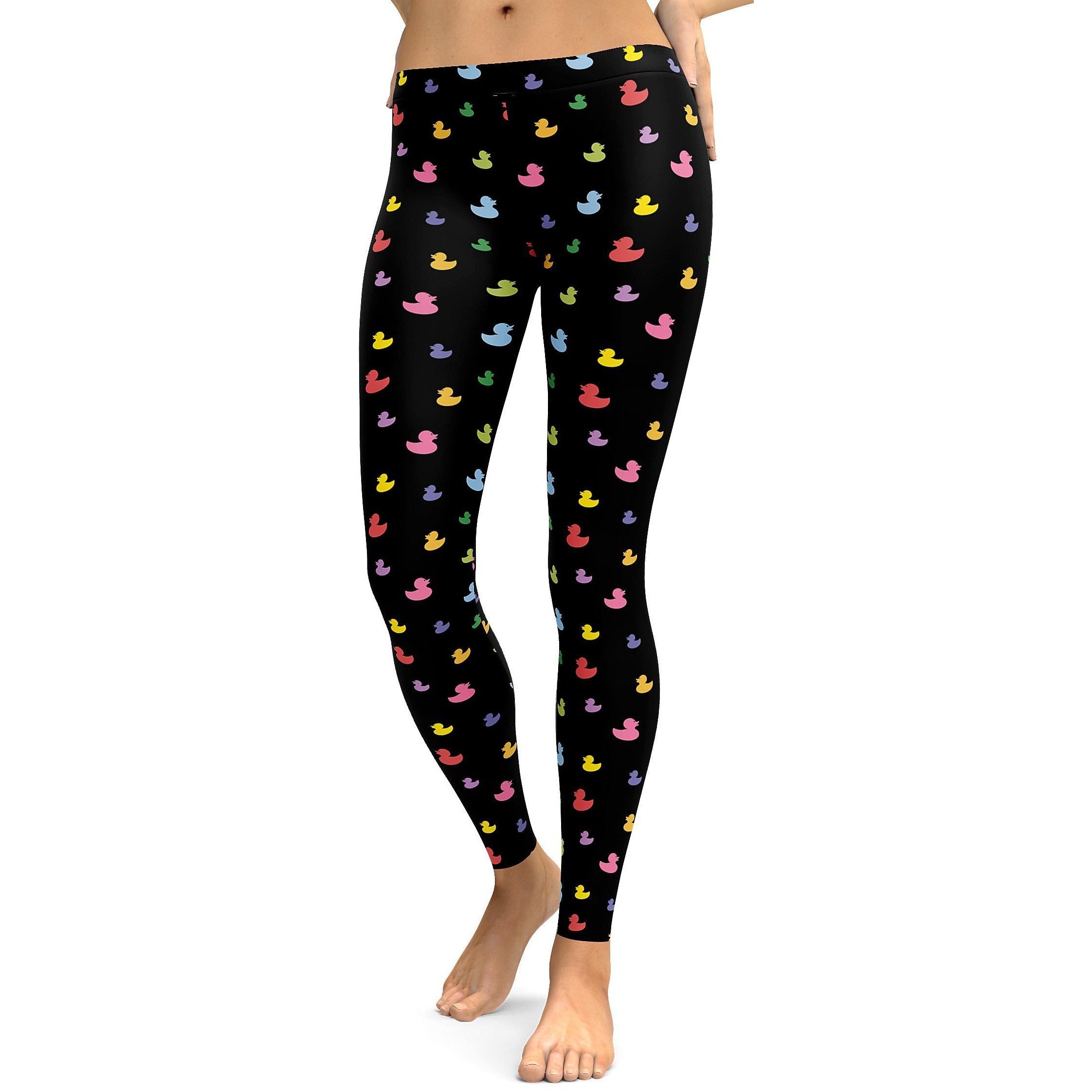 Colorful Rubber Ducks Leggings